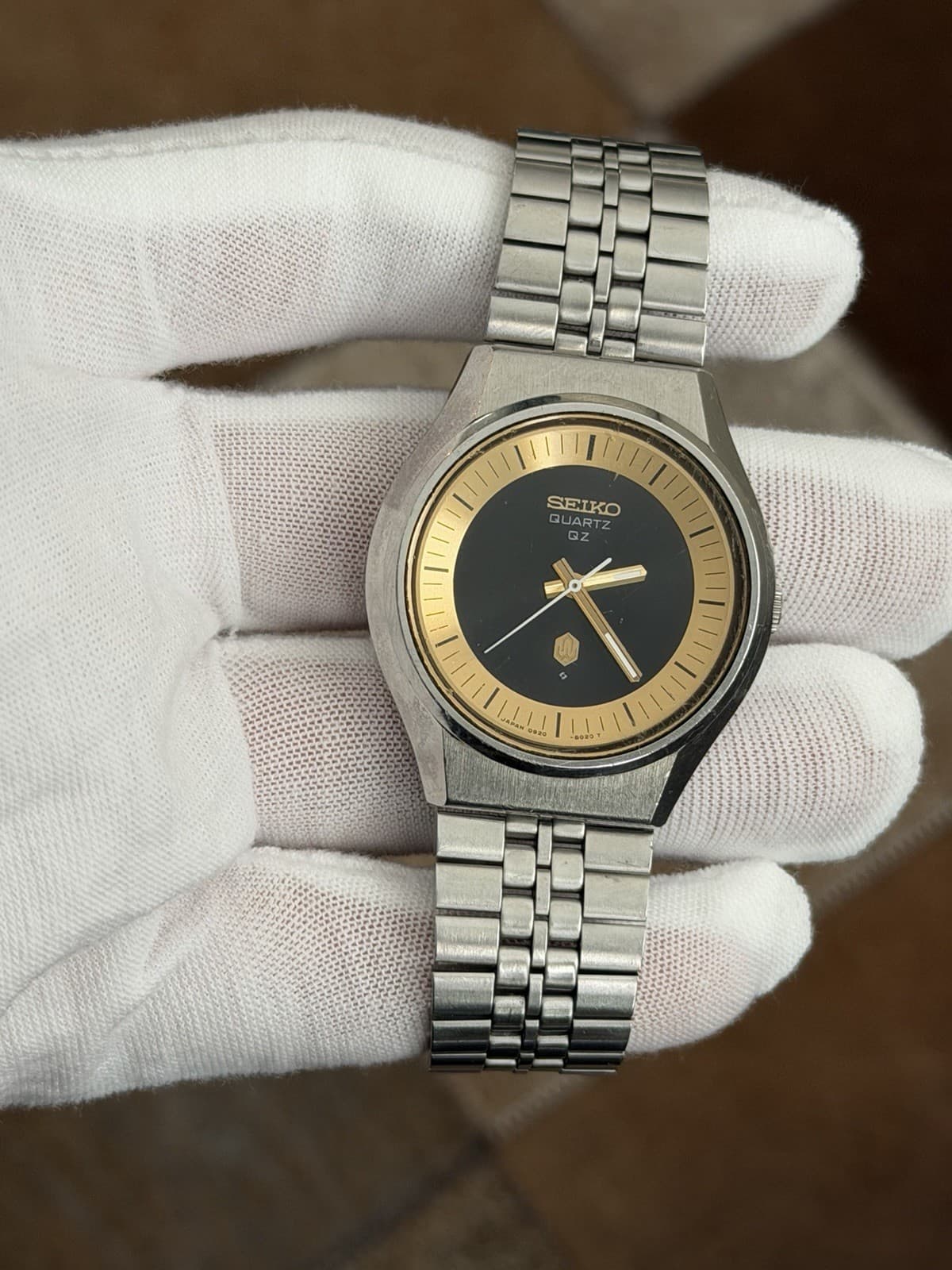 Rare Vintage Seiko Quartz QZ 0920-8010-G Men’s Classic Dress Watch JDM 1970s
