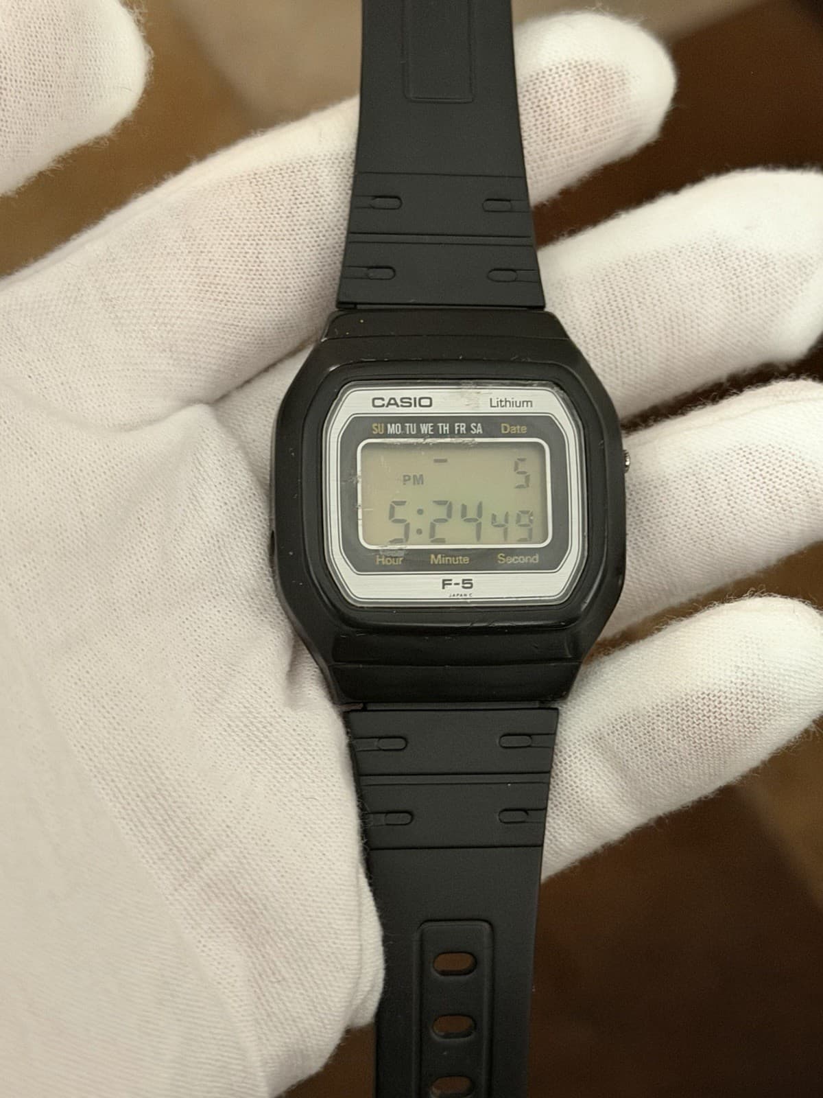 Rare Vintage Casio F-5 Men’s Digital Sports Watch JDM 1970s Module 58