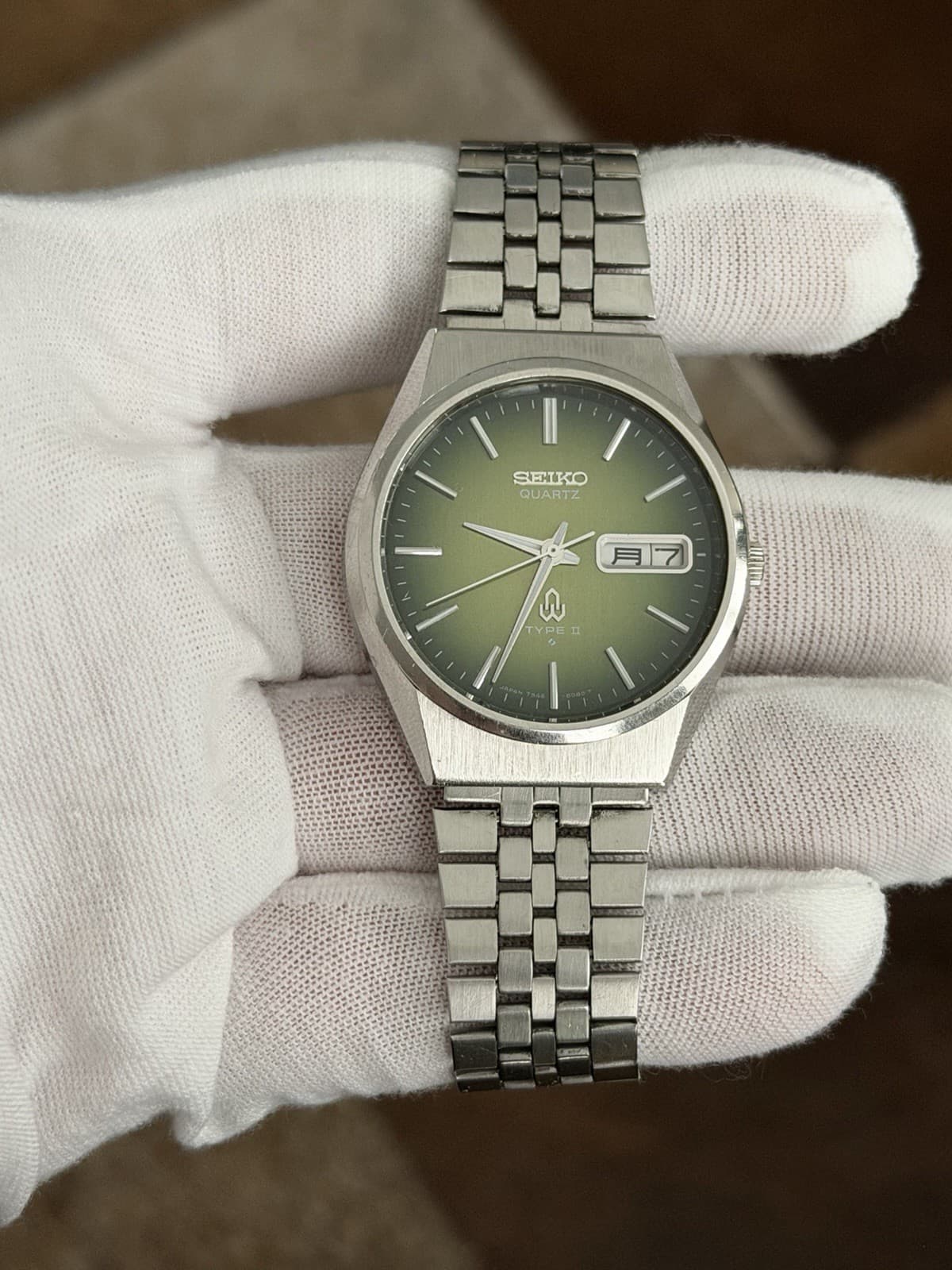 Rare Vintage Seiko Quartz Type II 7546-8070 Men’s Classic Dress Watch JDM 1970s