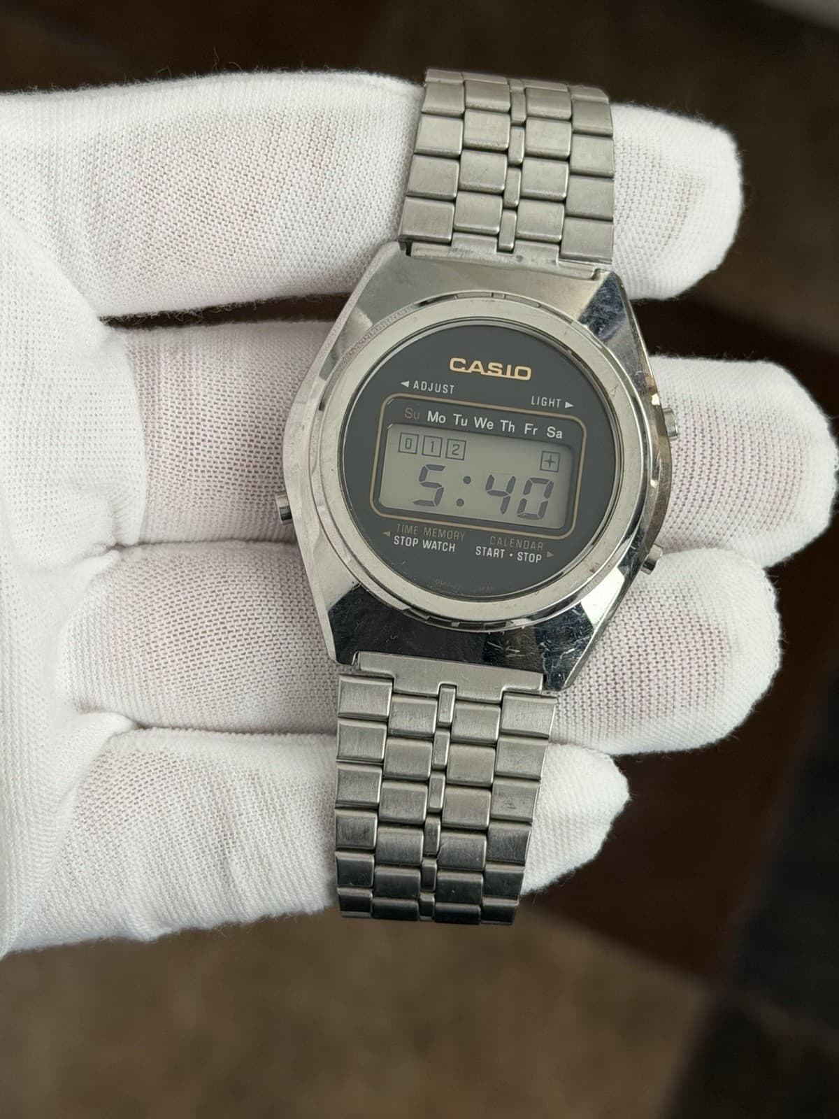 Rare Vintage Casio Casiotron R-18 Men’s Digital Sports Watch JDM 1970s