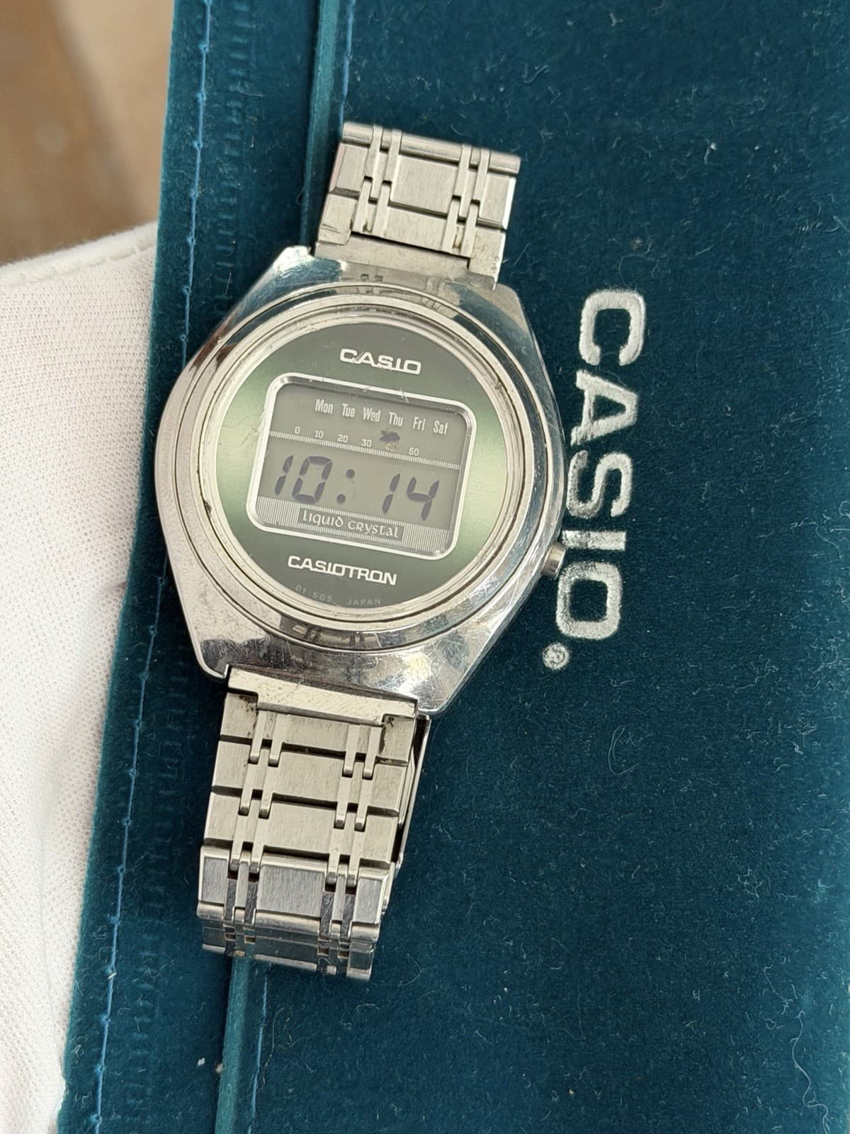 Rare Vintage Casio Casiotron 01-502 Men’s Digital Sports Watch JDM 1970s