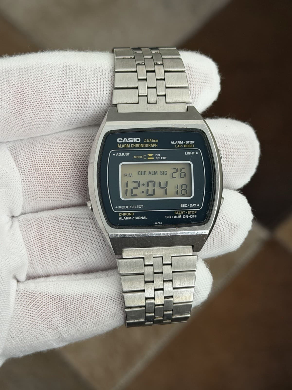 Rare Vintage Casio 83QS-27 Alarm Chronograph Men’s Digital Sports Watch JDM 70s