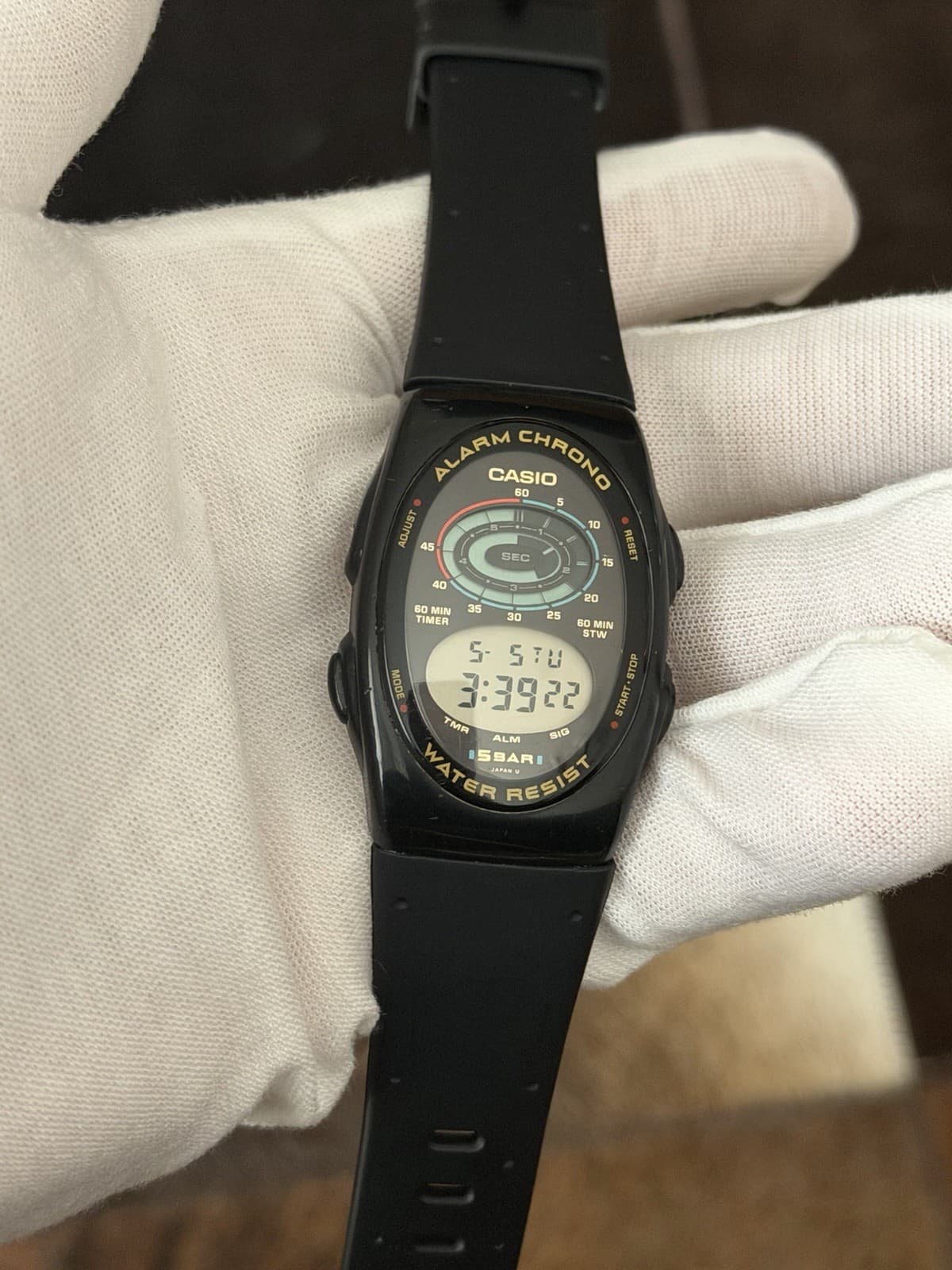 Rare Vintage Casio W-90 Men’s Digital Sports Watch Module 864 JDM 1980s