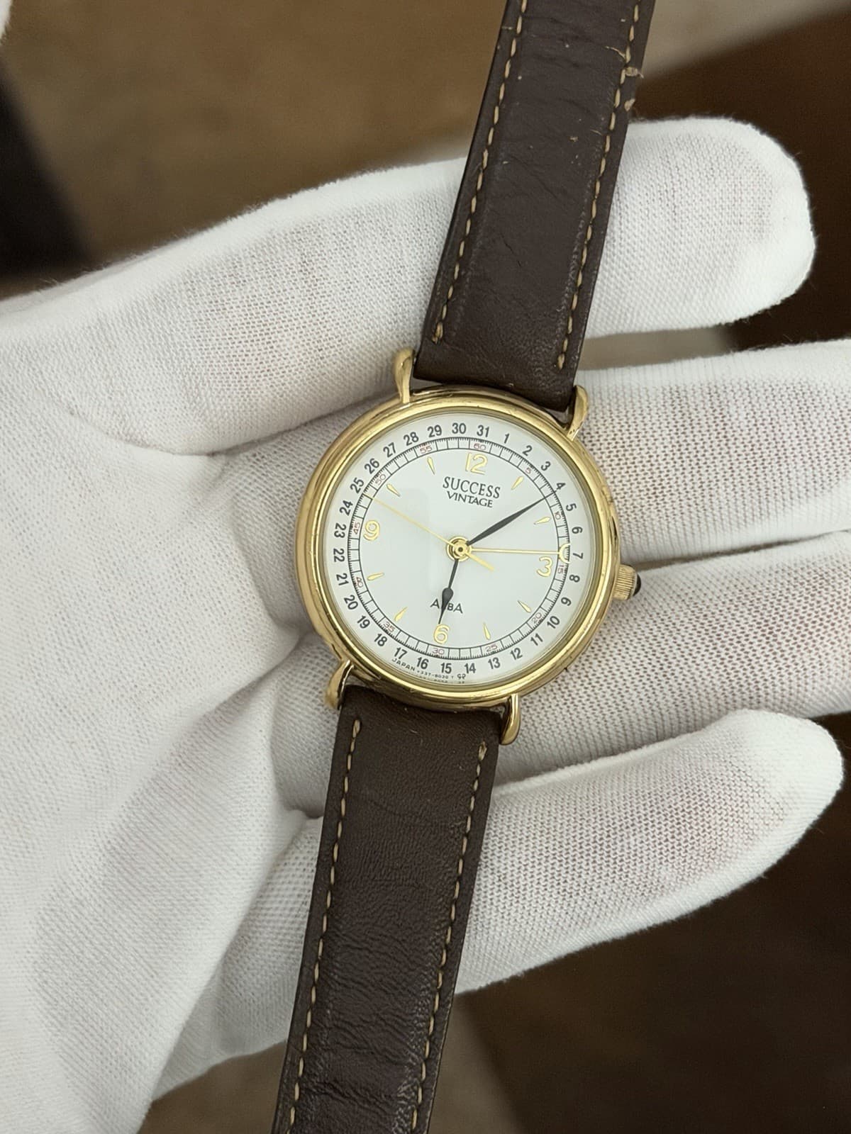 Rare Vintage Seiko Alba Success V337-6010 Men’s Quartz Dress Watch JDM 1980s