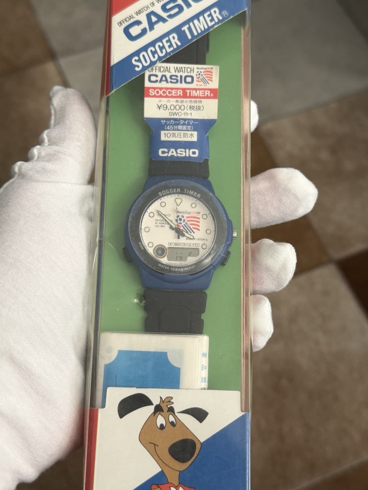 NOS Casio Soccer Timer SWC-11 World Cup USA 1994 Men’s Digital Sports Watch