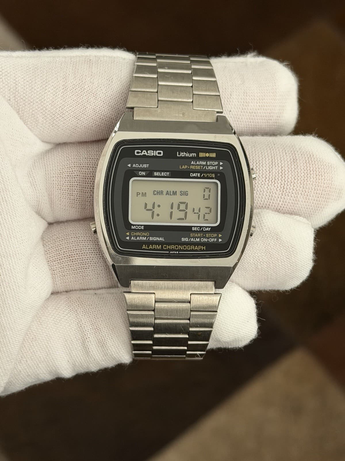 Rare Vintage Casio A850 Men’s Alarm Chronograph Digital Sports Watch JDM 1970s