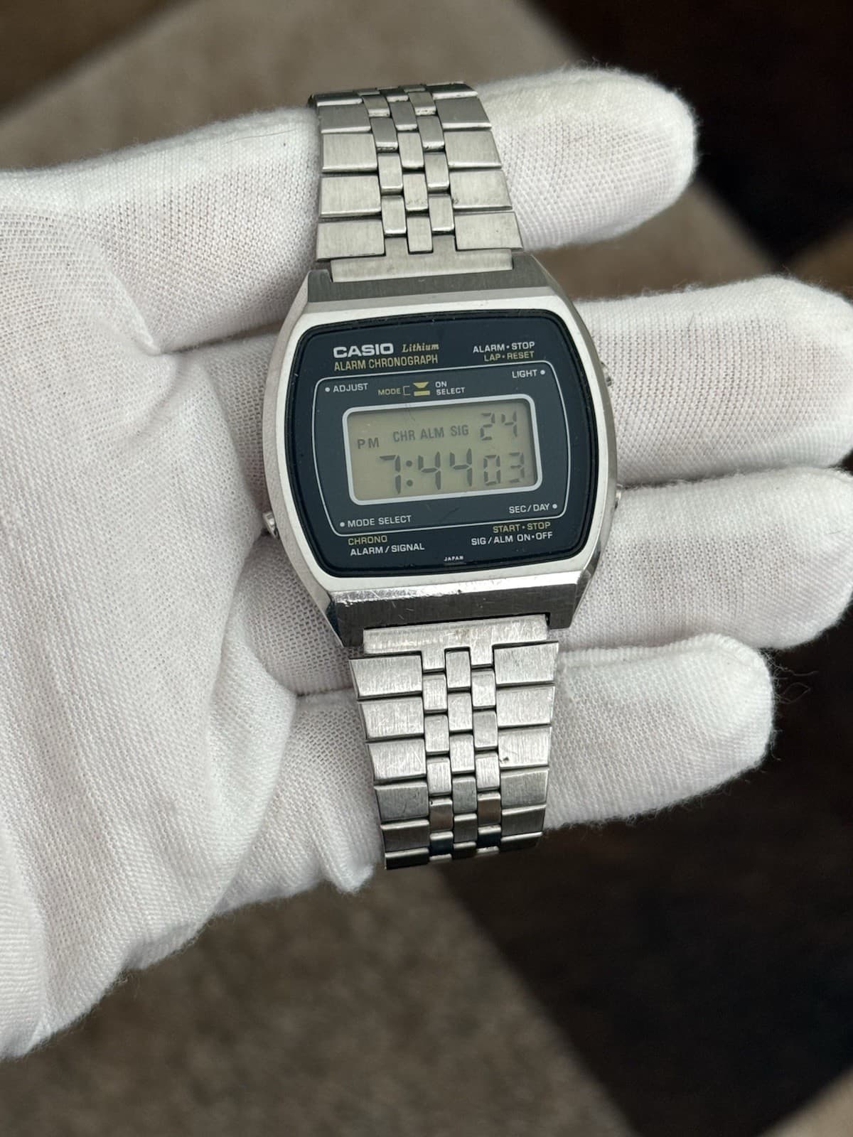 Rare Vintage Casio 83QS-27 Alarm Chronograph Men’s Digital Sports Watch JDM 70s