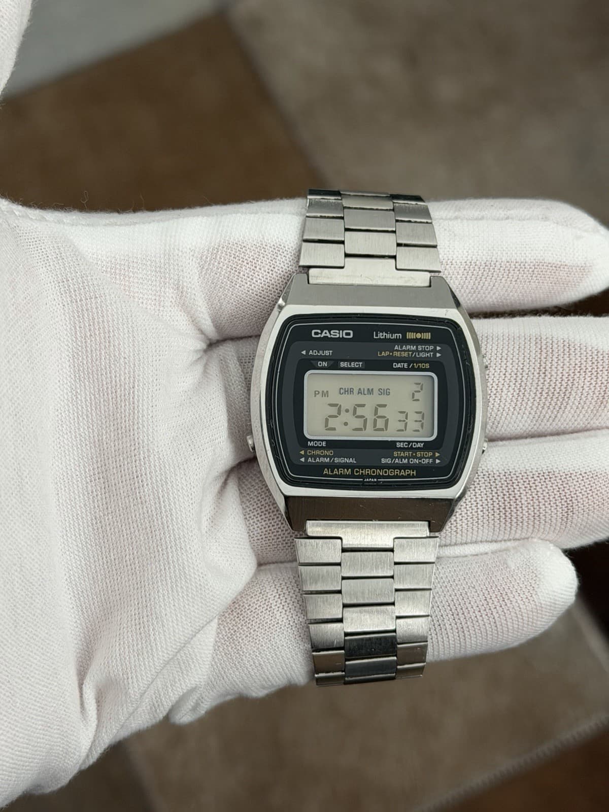 Rare Vintage Casio S007 Men’s Alarm Chronograph Digital Sports Watch JDM 1970s