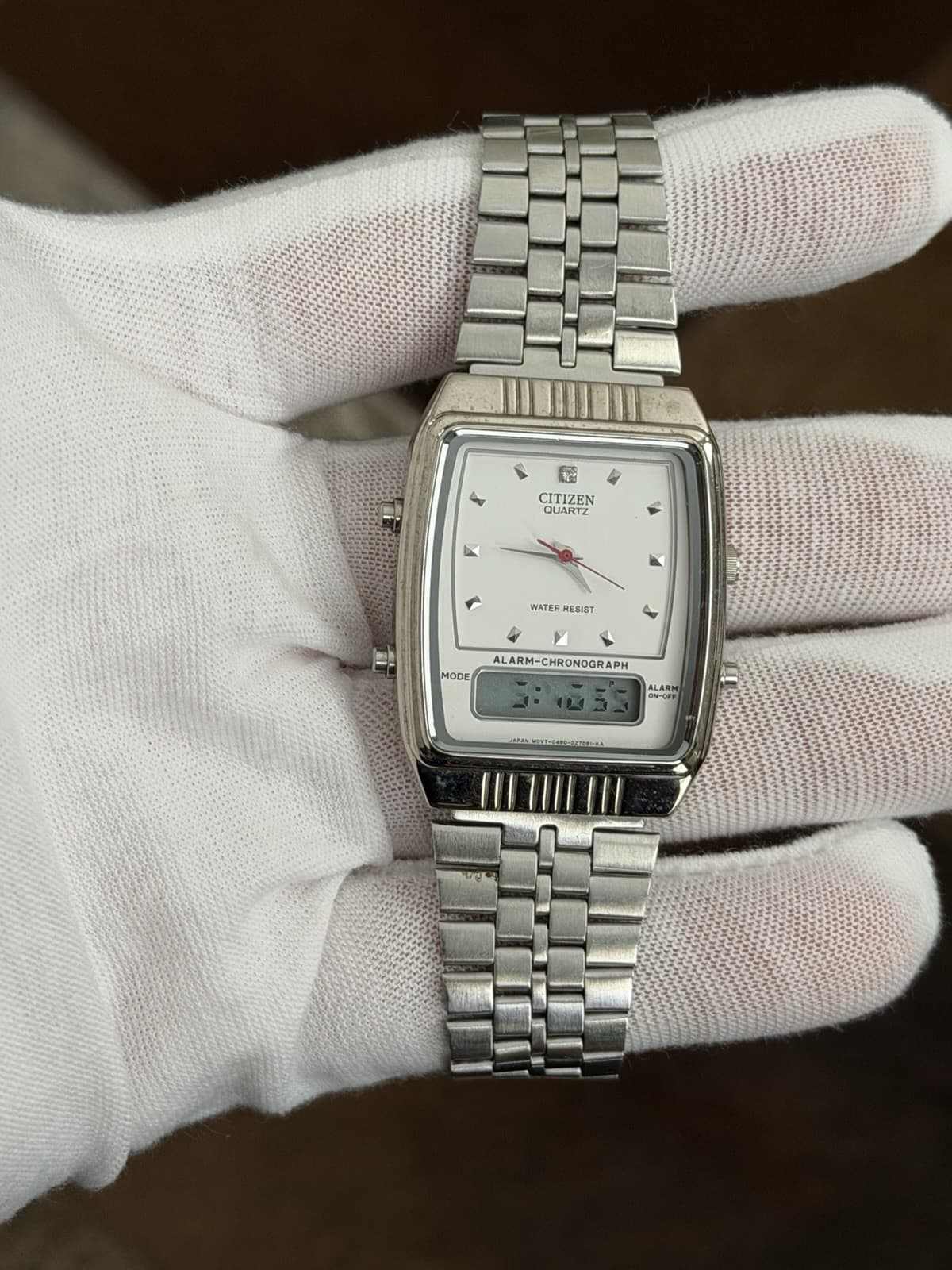 Rare Vintage Citizen C480 Men’s Ana-Digi Sports Watch JDM 1980s