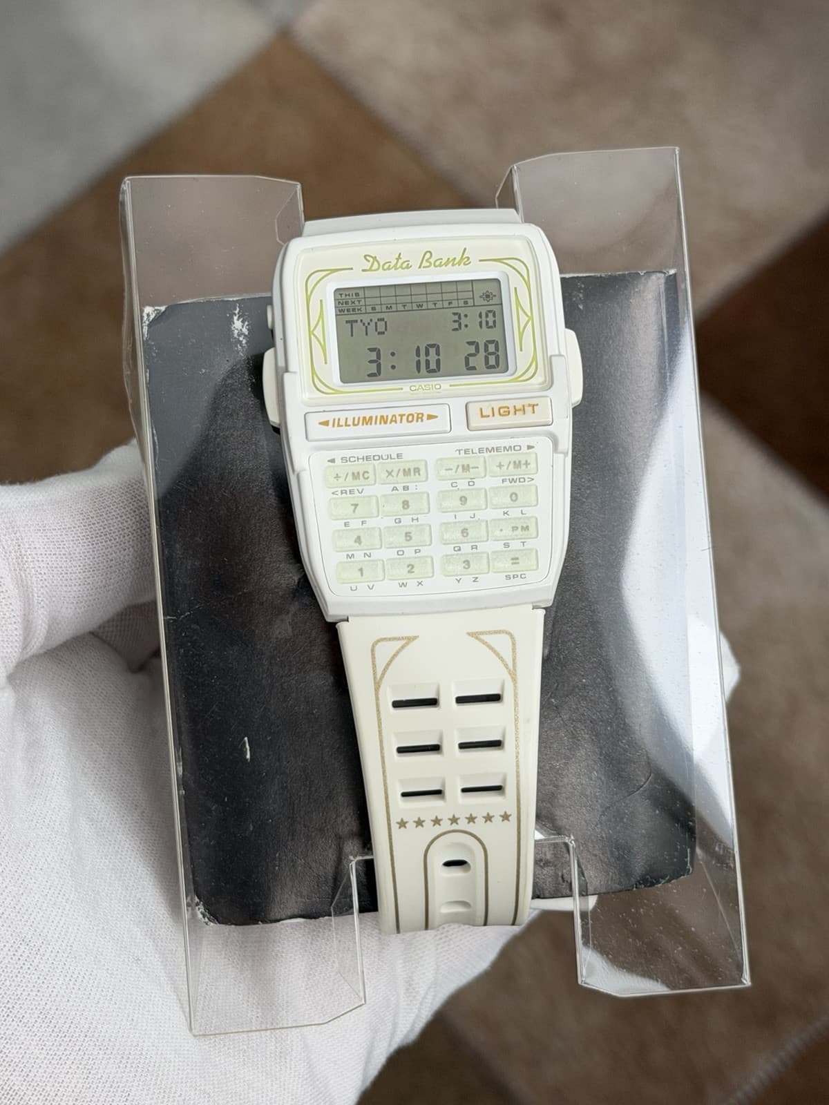 NOS Rare Vintage Casio Data Bank DBC-63 Men’s Digital Calculator Watch JDM 1990s