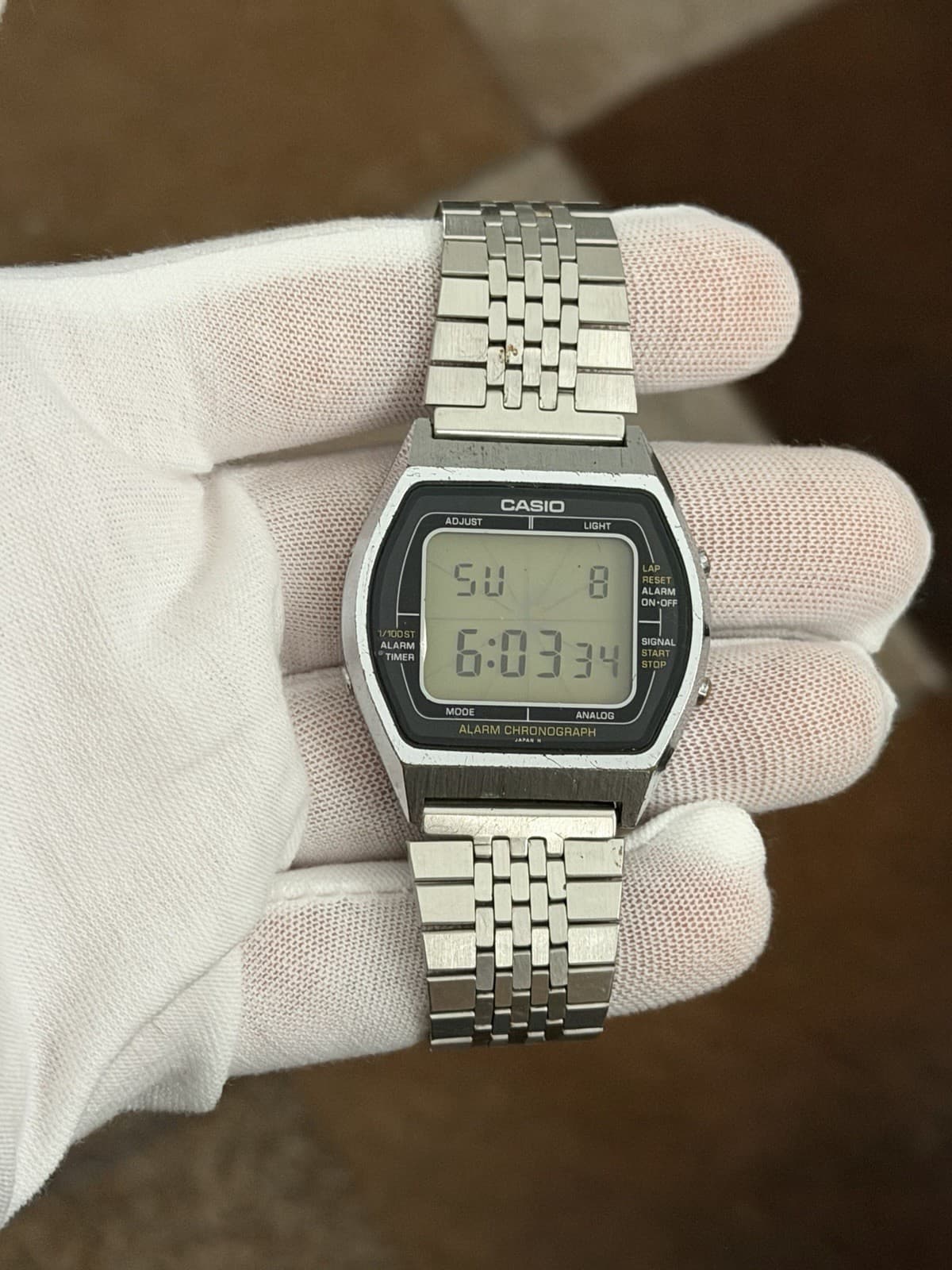 Rare Vintage Casio AA-84 “Blue Thunder” Men’s Digital Sports Watch JDM 1980s