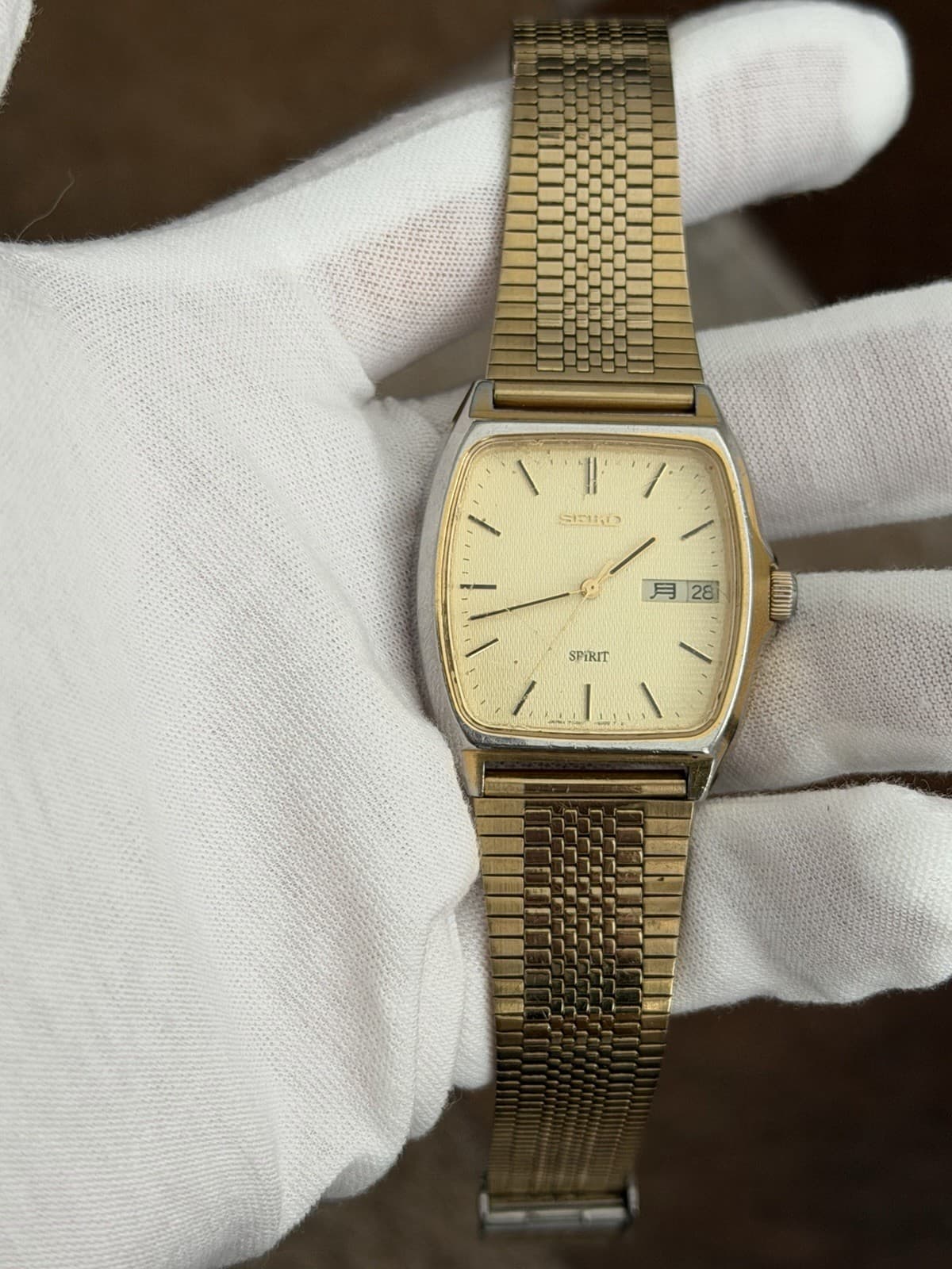 Rare Vintage Seiko Spirit 7N48-5000 Men’s Classic Quartz Dress Watch JDM 1980s