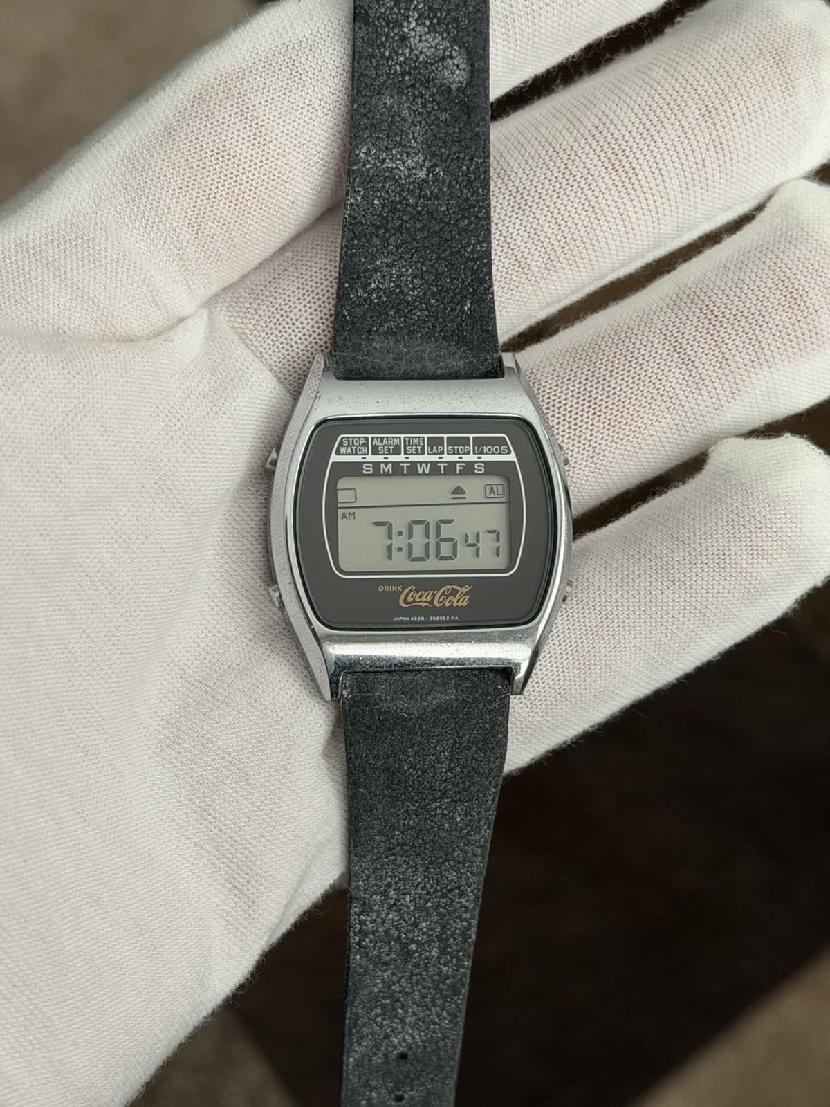 Rare Vintage Alba Coca Cola Men’s Digital Sports Watch JDM 1980s 4928-394283