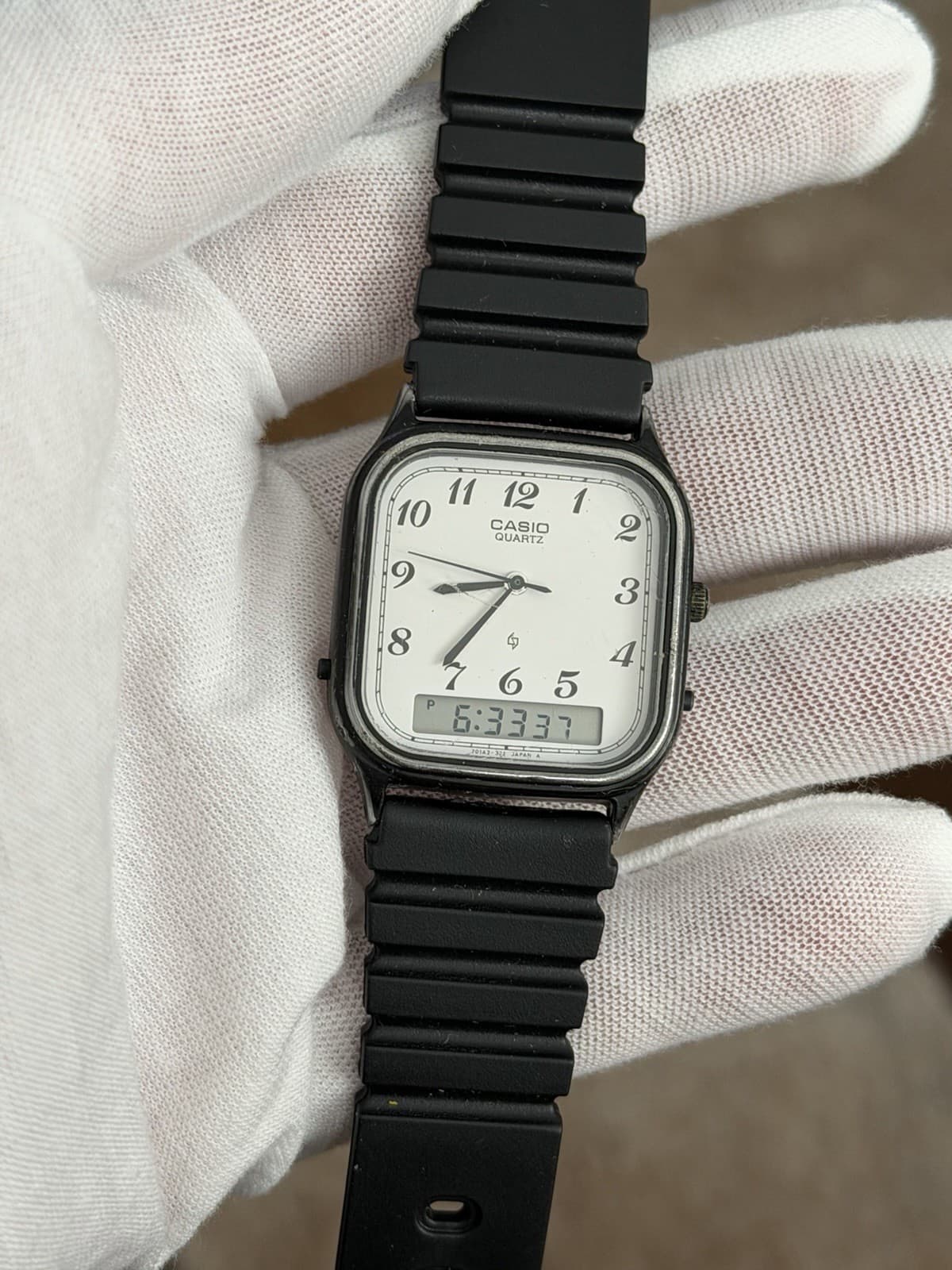 Rare Vintage Casio Quartz AQ-415 Men’s Ana-Digi Sports Watch JDM 1980s