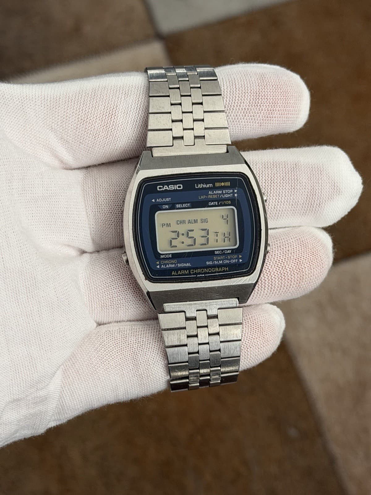 Rare Vintage Casio A850 Men’s Alarm Chronograph Digital Sports Watch JDM 1970s