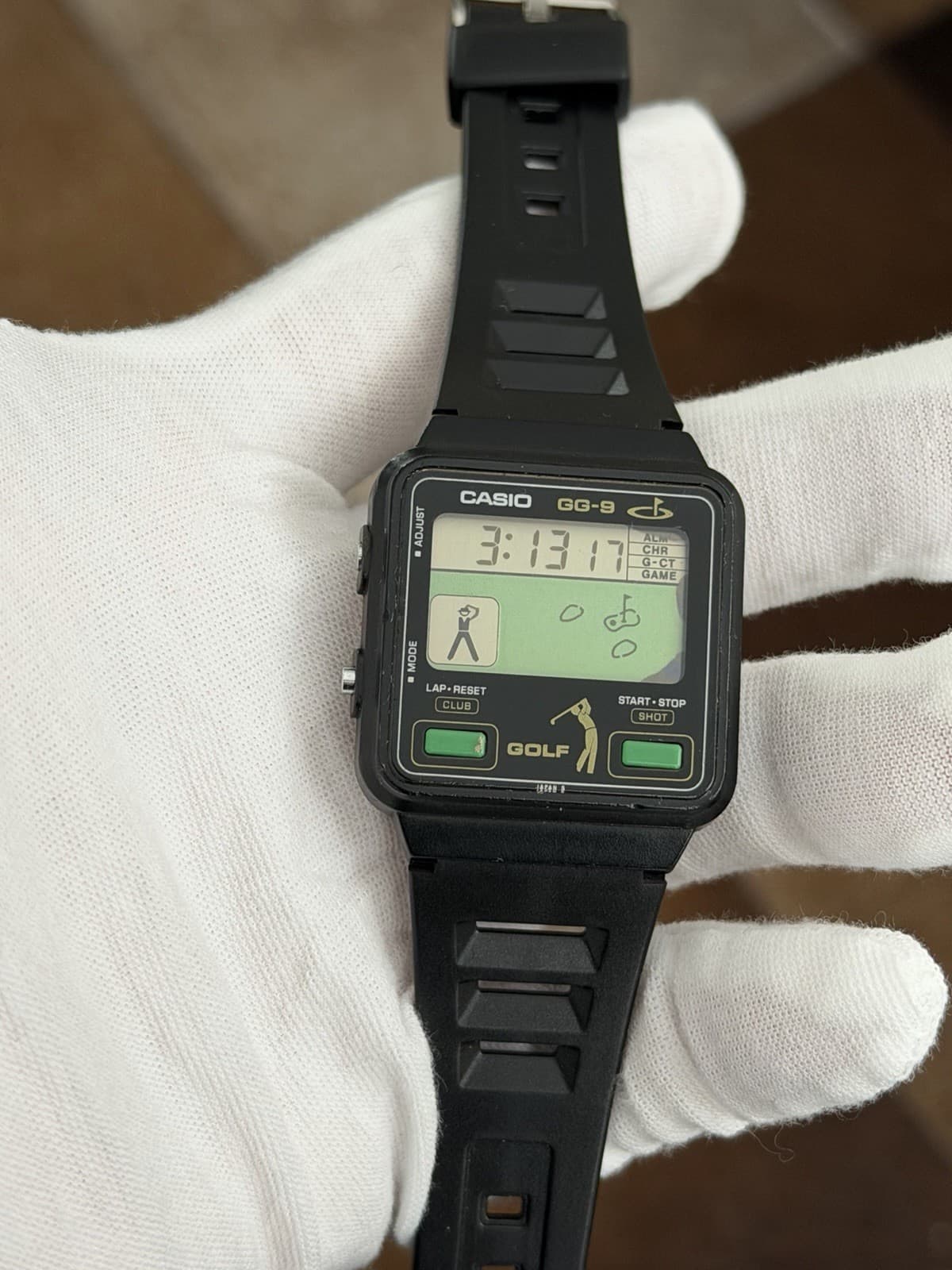 Rare Vintage Casio GG-9 Golf Game Digital Watch Module 227 JDM 1980s