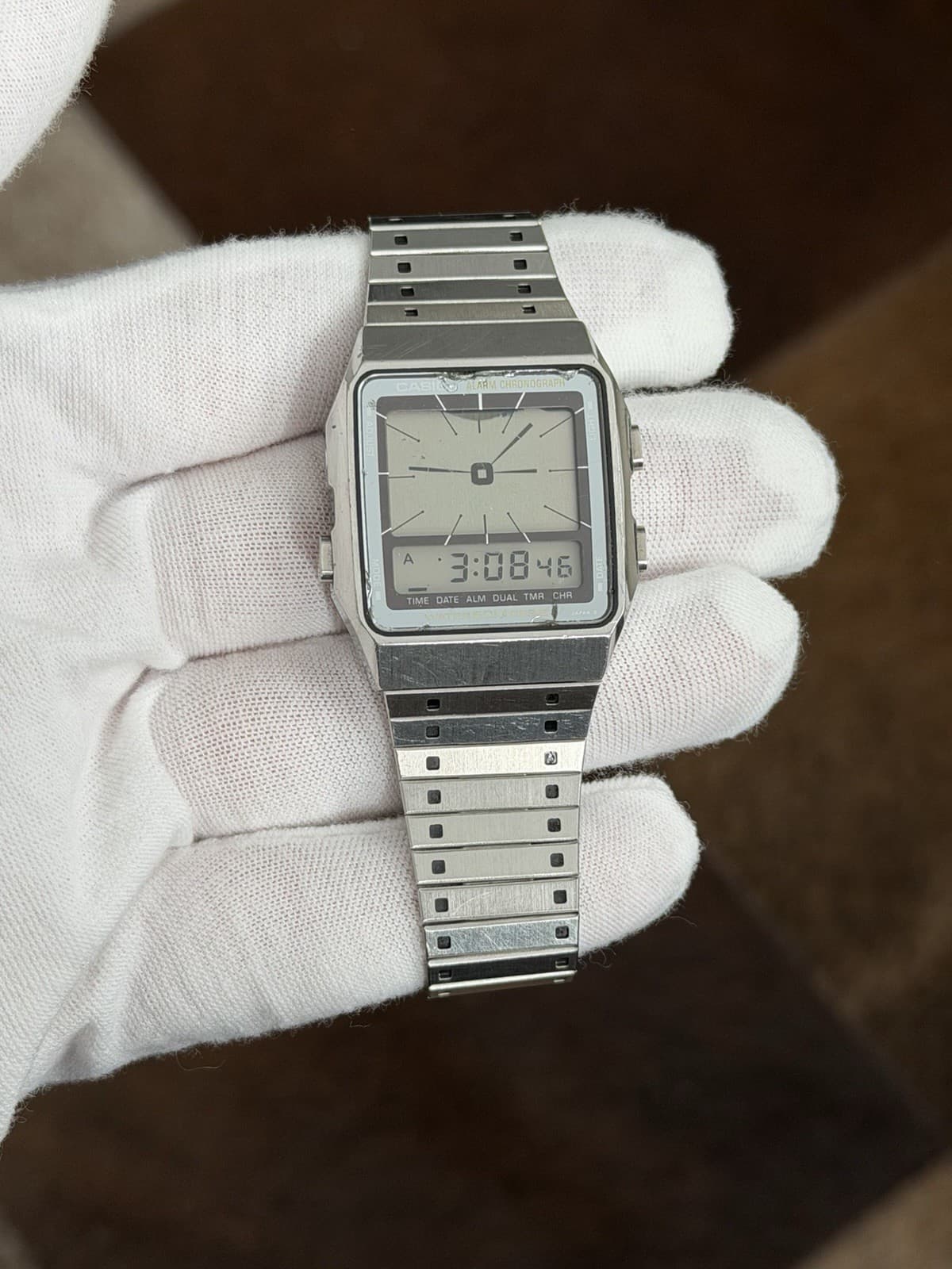 Rare Vintage Casio AE-90W Men’s Digital Alarm Chronograph Sports Watch JDM 80s