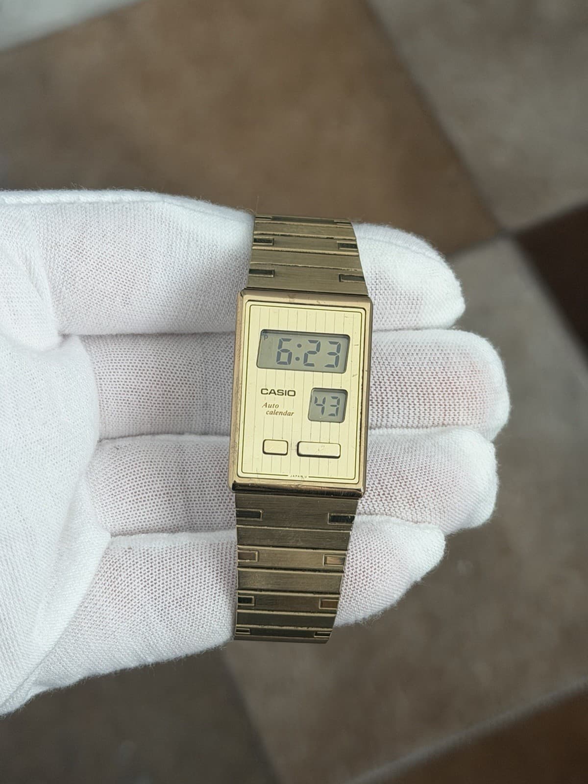Rare Vintage Casio BS-61G Auto Calendar Men’s Digital Watch JDM 1980s Module 545