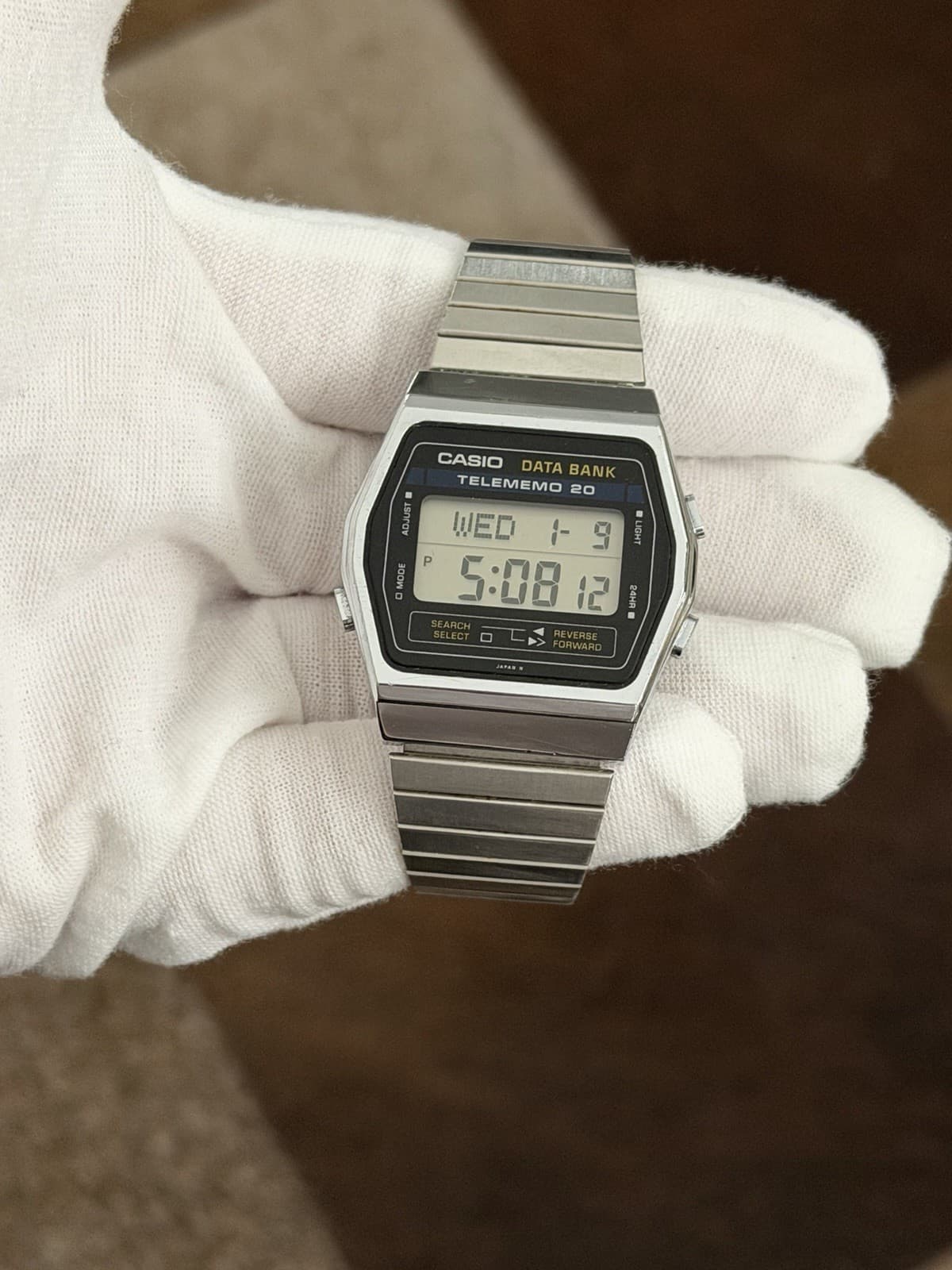 Rare Vintage Casio DB-200 Data Bank Telememo 20 Men’s Digital Sports Watch JDM