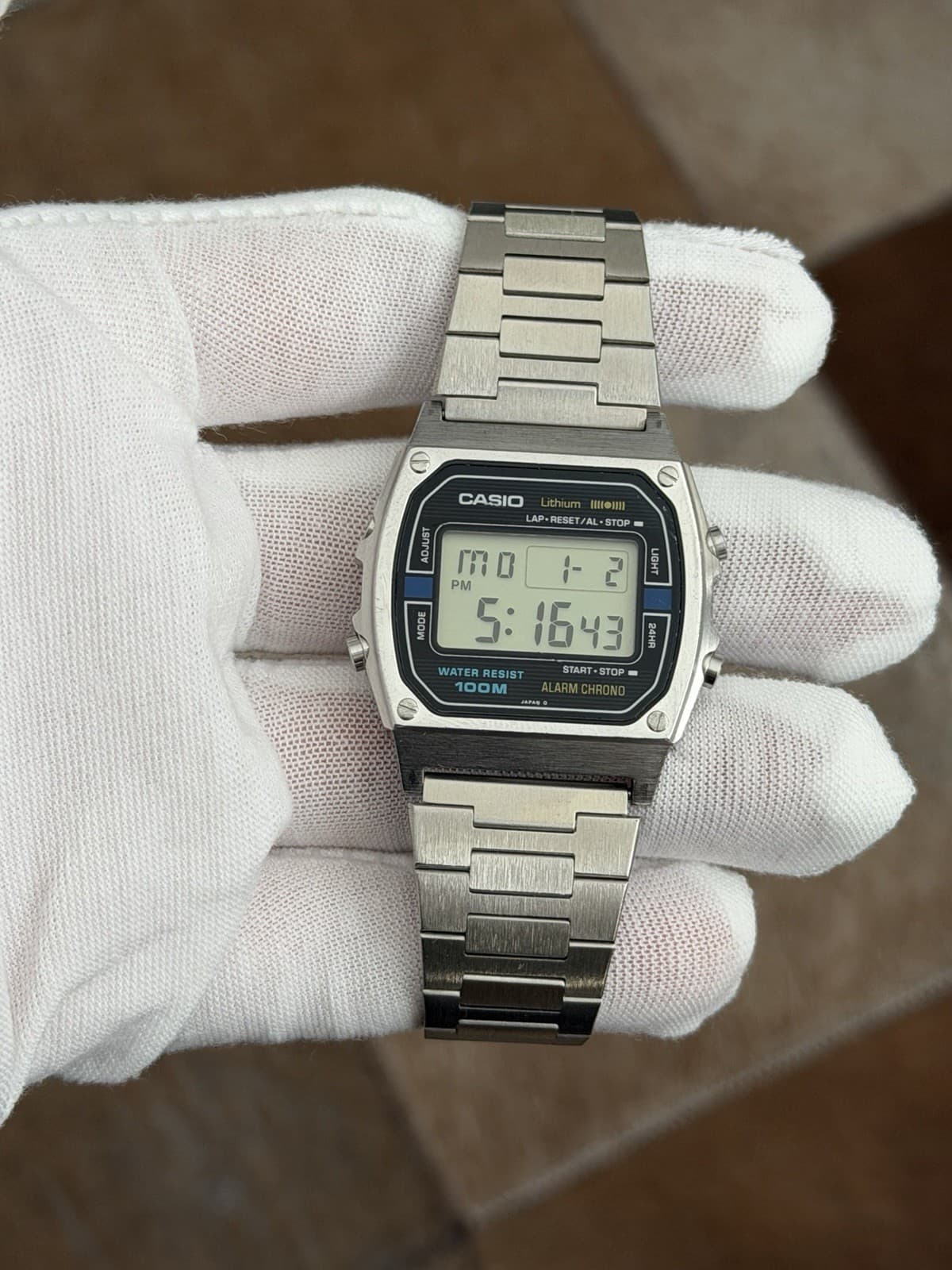 Rare Vintage Casio W-760 Men’s Digital Alarm Chronograph Sports Watch JDM 1980s