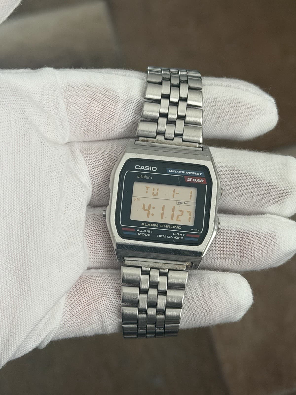 Rare Vintage Casio W-38 Men’s Digital Sports Watch Module 549 JDM 1980s