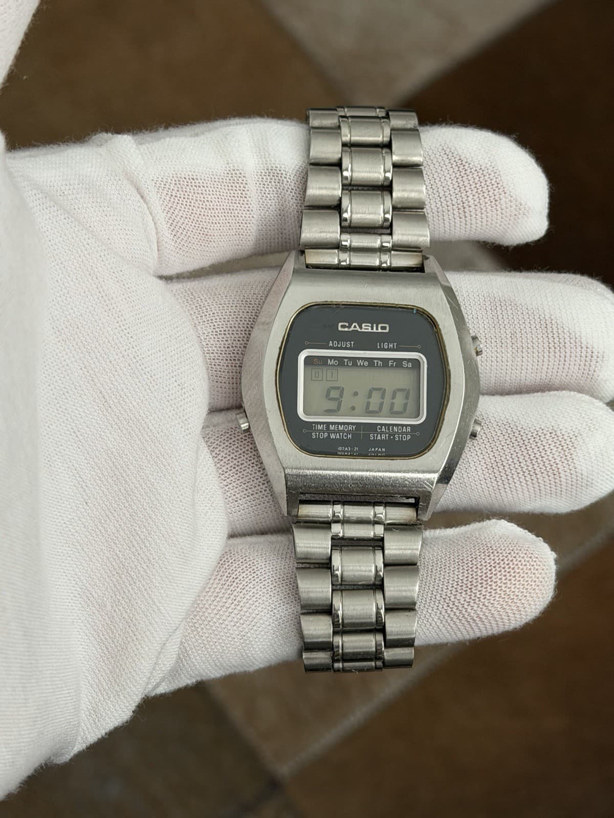 Rare Vintage Casio Casiotron S-16 Men’s Digital Sports Watch JDM 1970s
