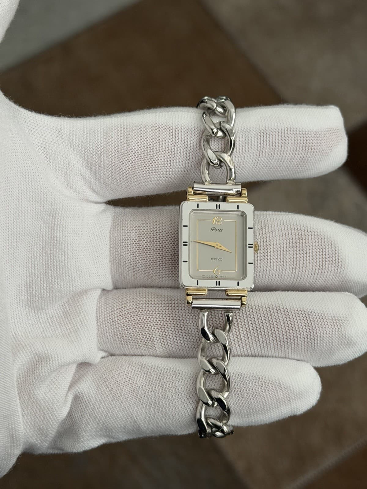 Rare Vintage Seiko 2P20-5G70 Fancy Classic Bracelet Dress Watch JDM 1980s