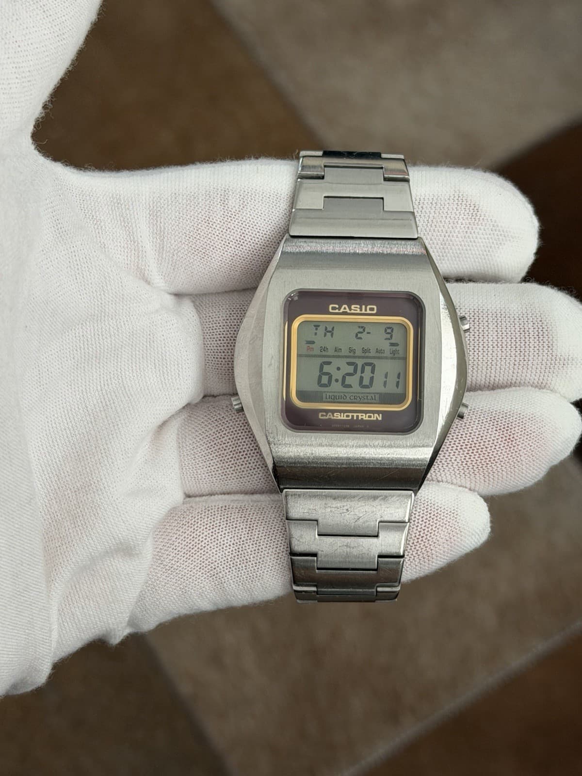 Rare Vintage Casio Casiotron TRN-02 Men’s Digital Sports Watch JDM 1990s