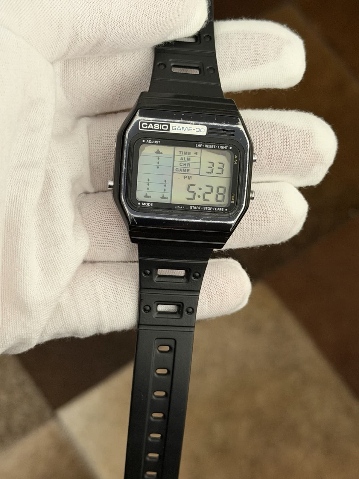 Rare Vintage Casio GM-30 Men’s Digital Game Watch JDM 1980s Module 222