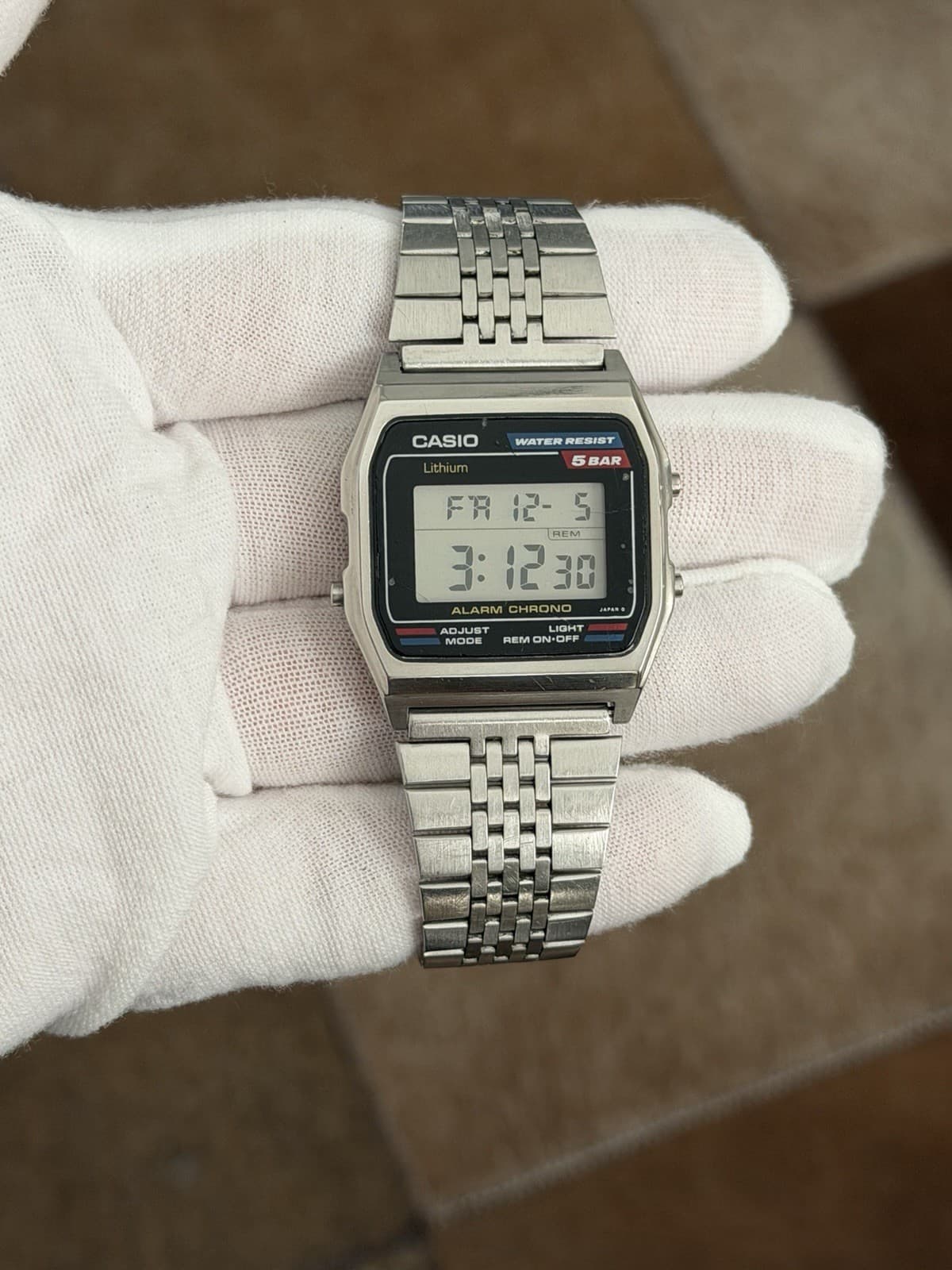 Rare Vintage Casio W-38 Men’s Digital Sports Watch Module 549 JDM 1980s