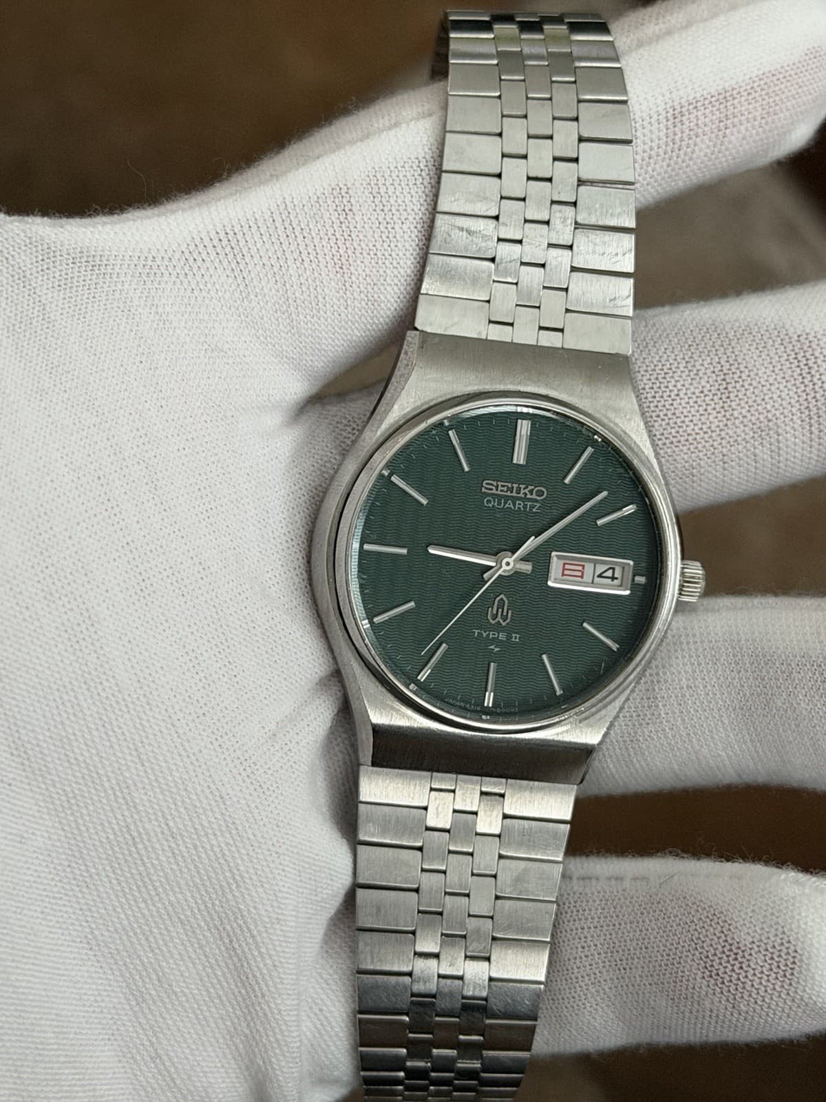Rare Vintage Seiko Quartz Type II 4316-8000 Men’s Classic Dress Watch JDM 1970s