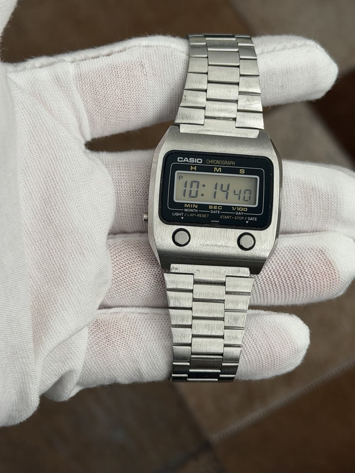 Rare Vintage Casio 55QS-24 Men’s Digital Chronograph Sports Watch JDM 1970s