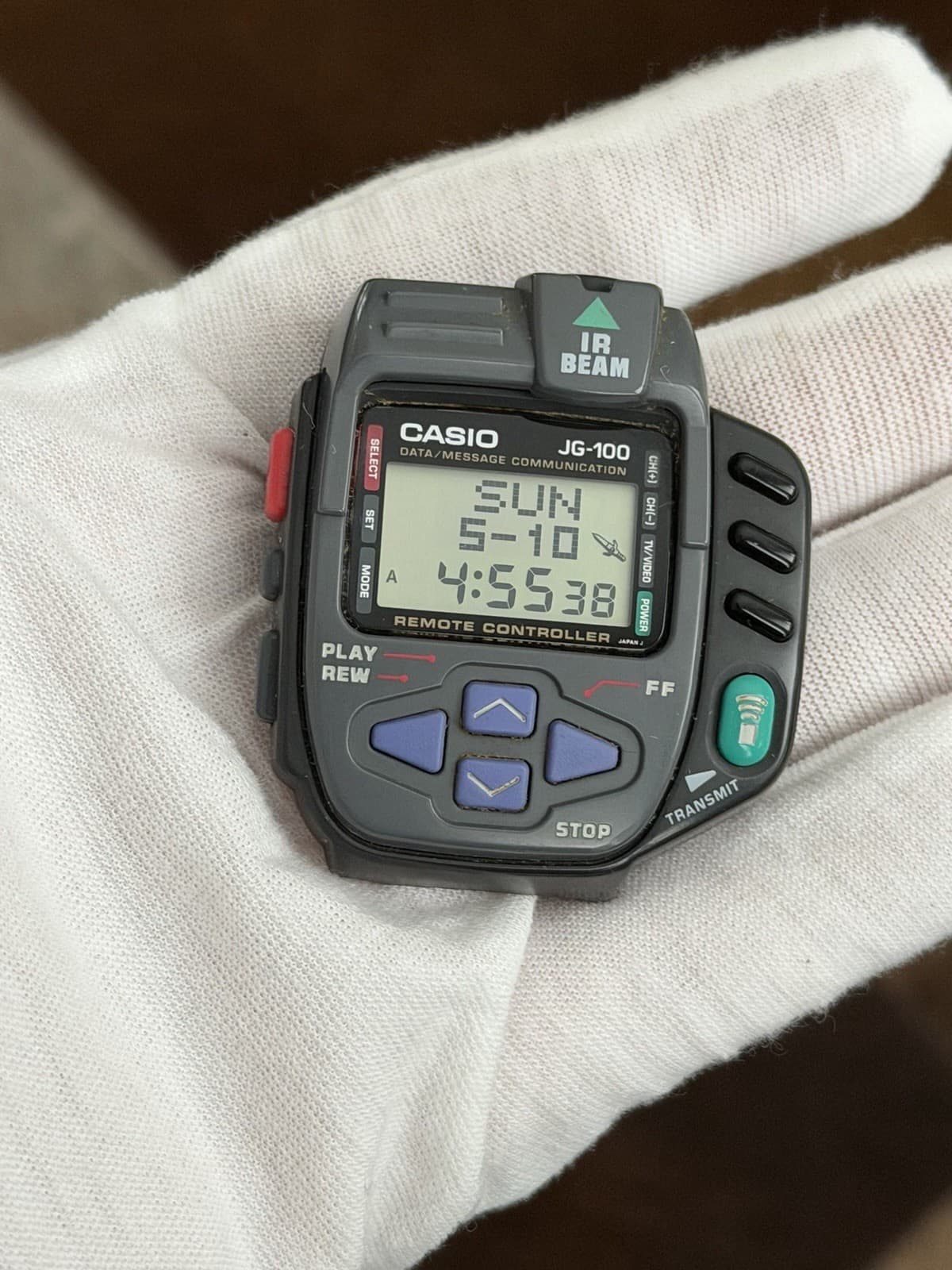 Rare Vintage Casio Super Cyber Cross JG-100 Men’s Digital Game Watch JDM 1990s