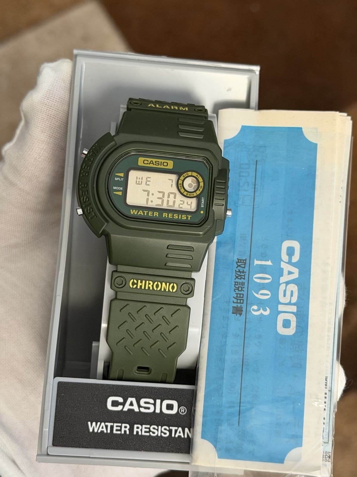 NOS Rare Vintage Casio NF-11 Men’s Digital Sports Watch JDM 1990s Module 1093