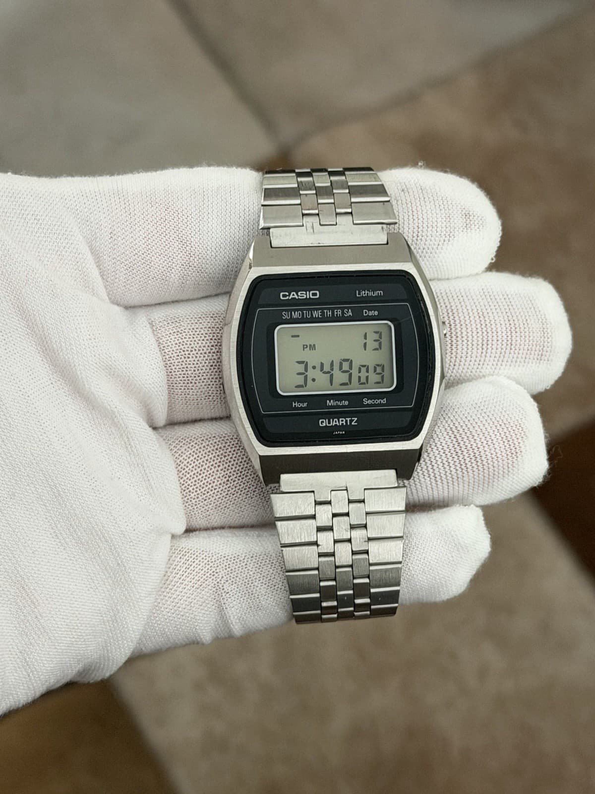 Rare Vintage Casio B812 Men’s Digital Sports Watch Module 58 JDM 1970s