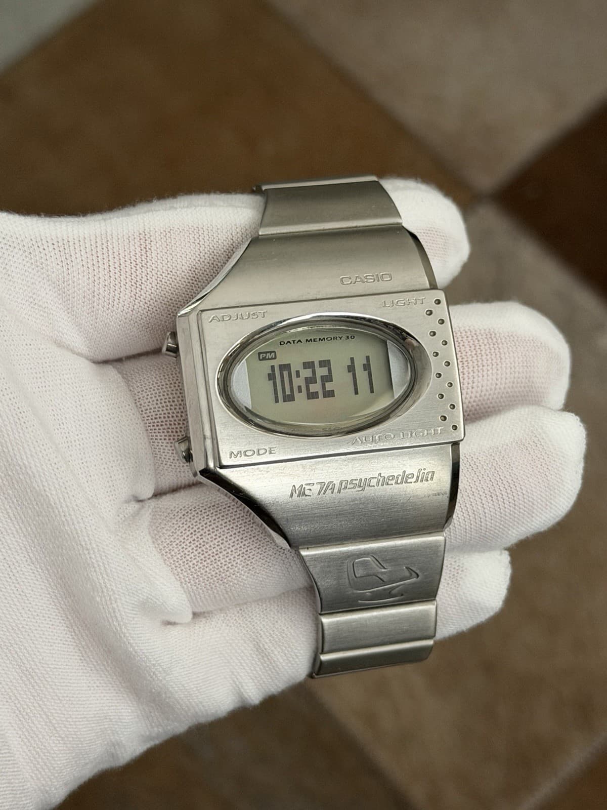 Rare Vintage Casio Meta Psychedelia ME-100 Men’s Digital Sports Watch JDM 1990s