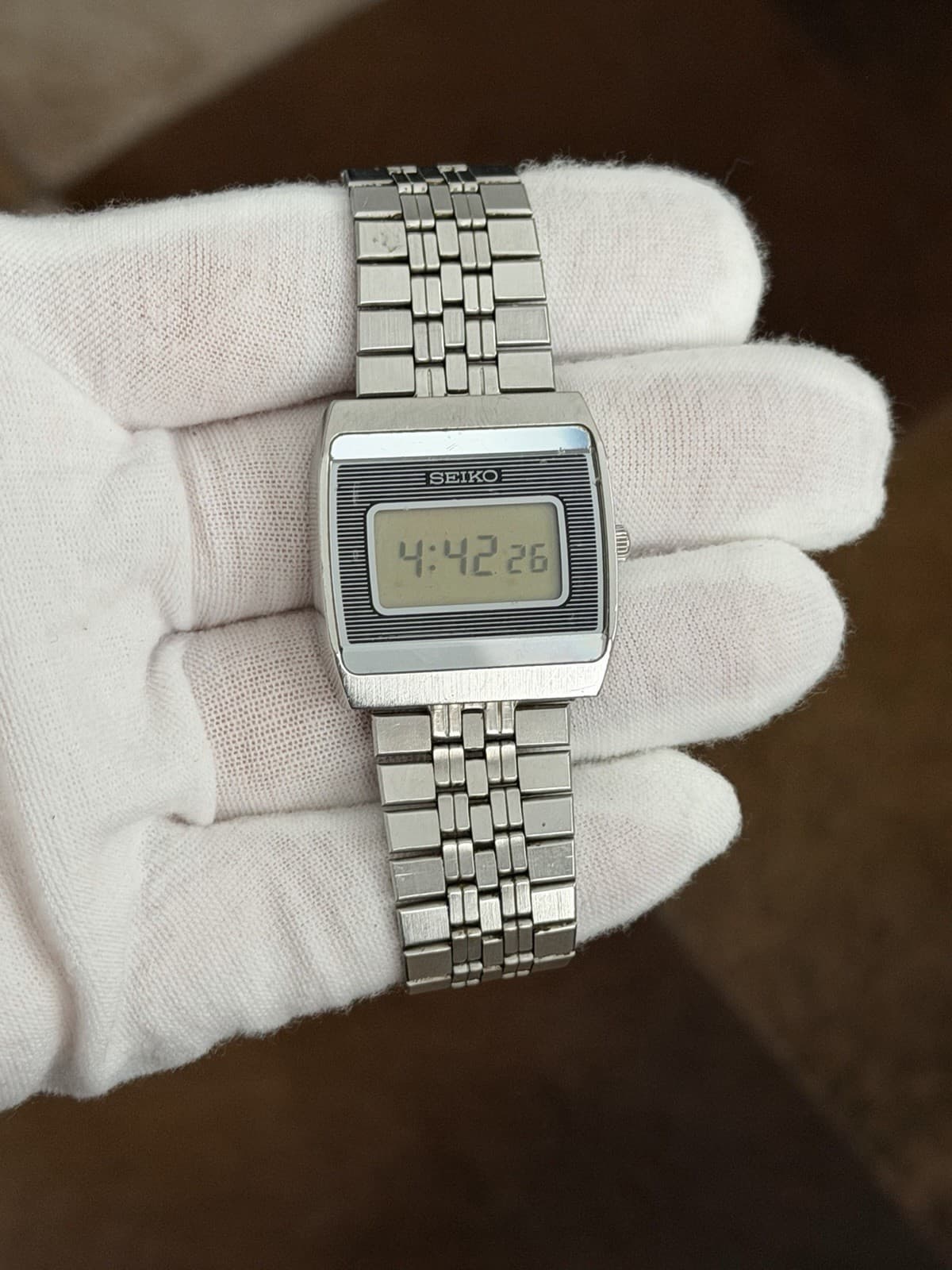 Rare Vintage Seiko F332-4020 Men’s Digital LCD Watch JDM 1970s