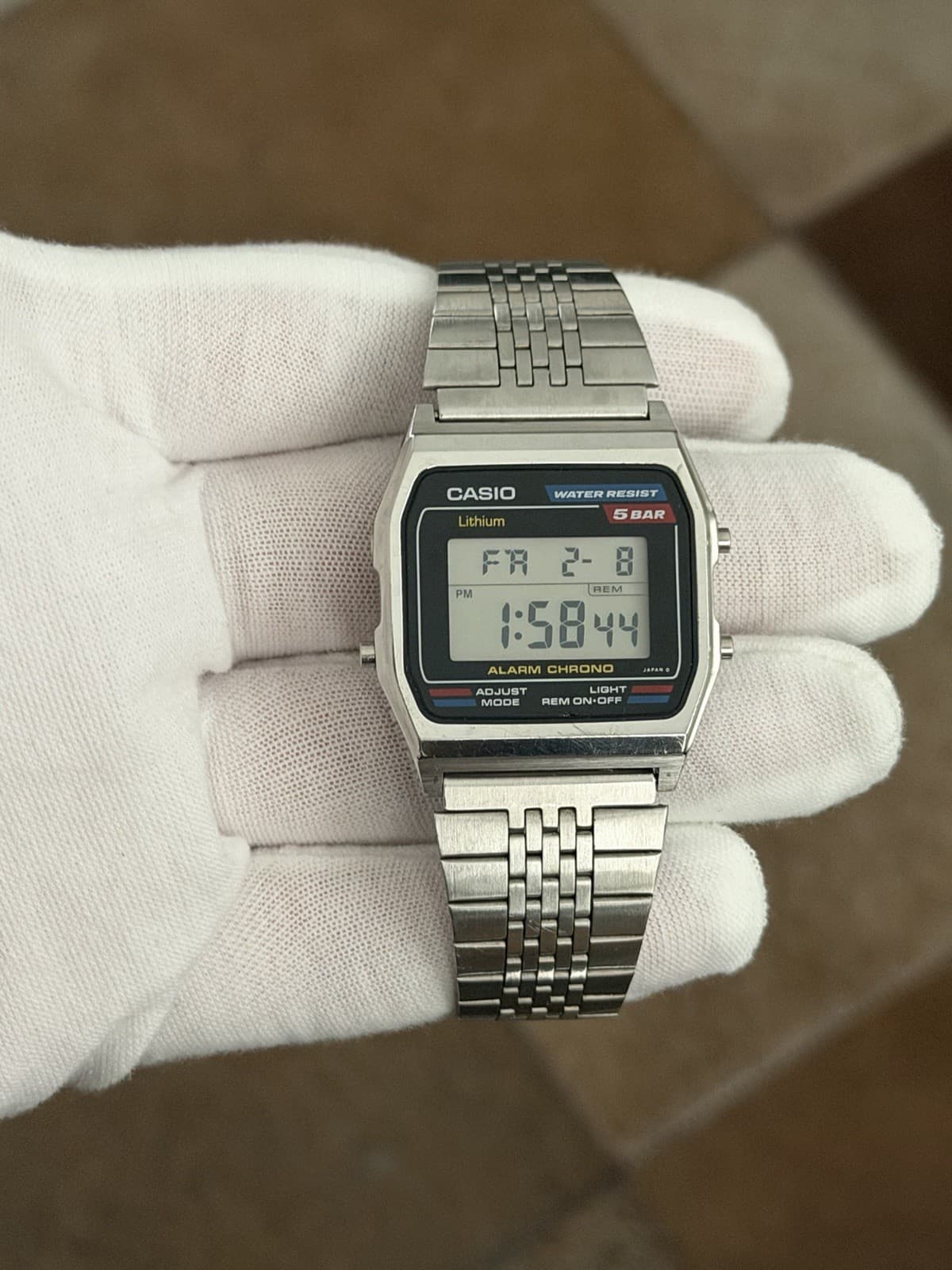 Rare Vintage Casio W-38 Men’s Digital Sports Watch Module 549 JDM 1980s