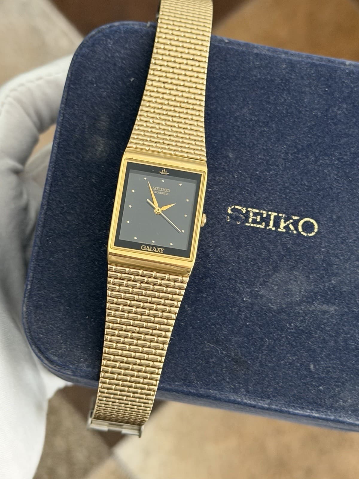 Rare Vintage Seiko Galaxy 59Y1-5010 Men’s Classic Quartz Dress Watch JDM 1980s