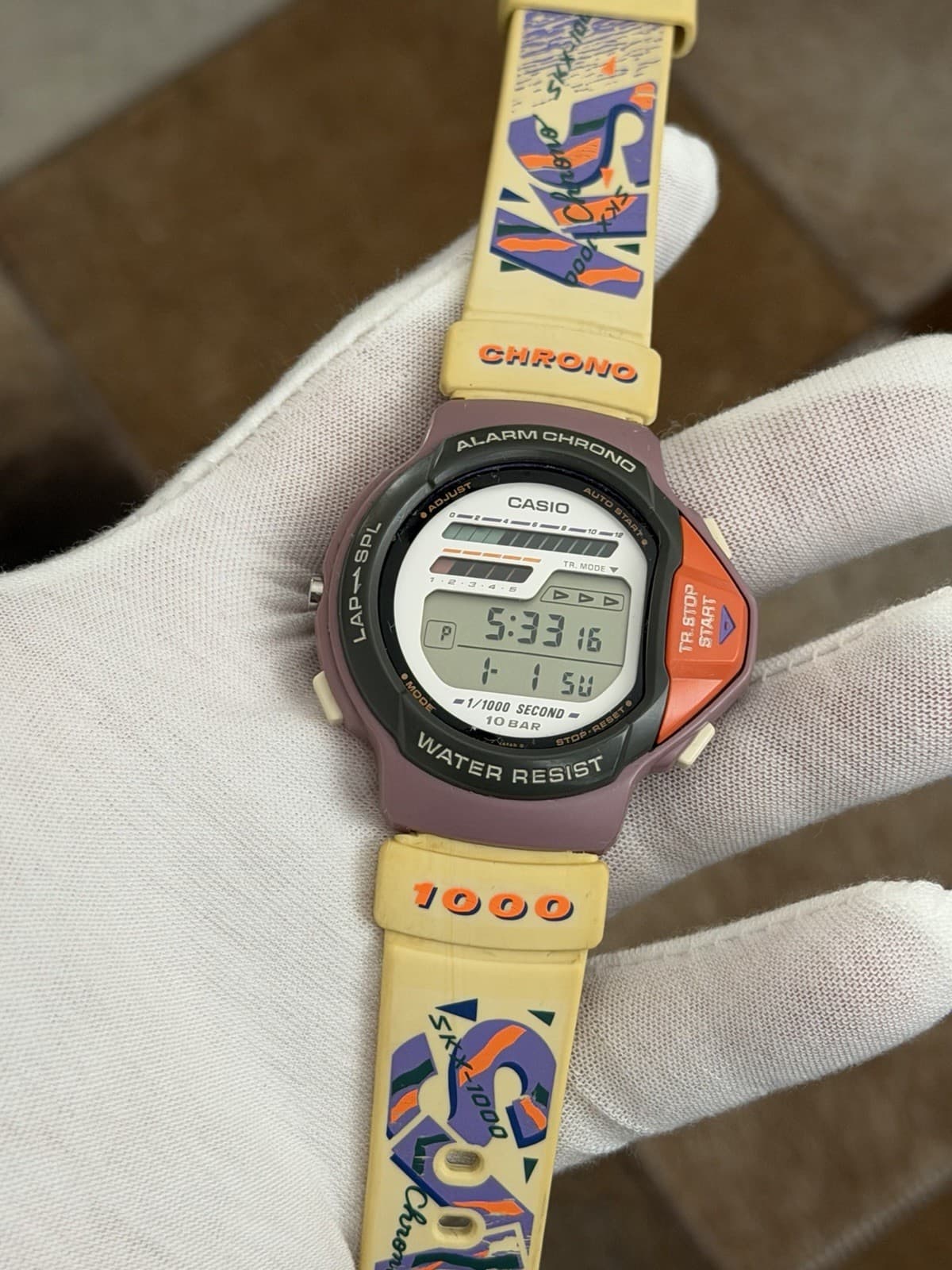 Rare Vintage Casio SKX-1000 Men’s Digital Ski Sports Watch JDM 1980s Module 969