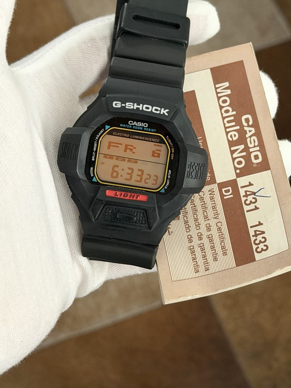 NOS Rare Vintage Casio G-Shock DW-8050 Men’s Digital Sports Watch JDM 1990s