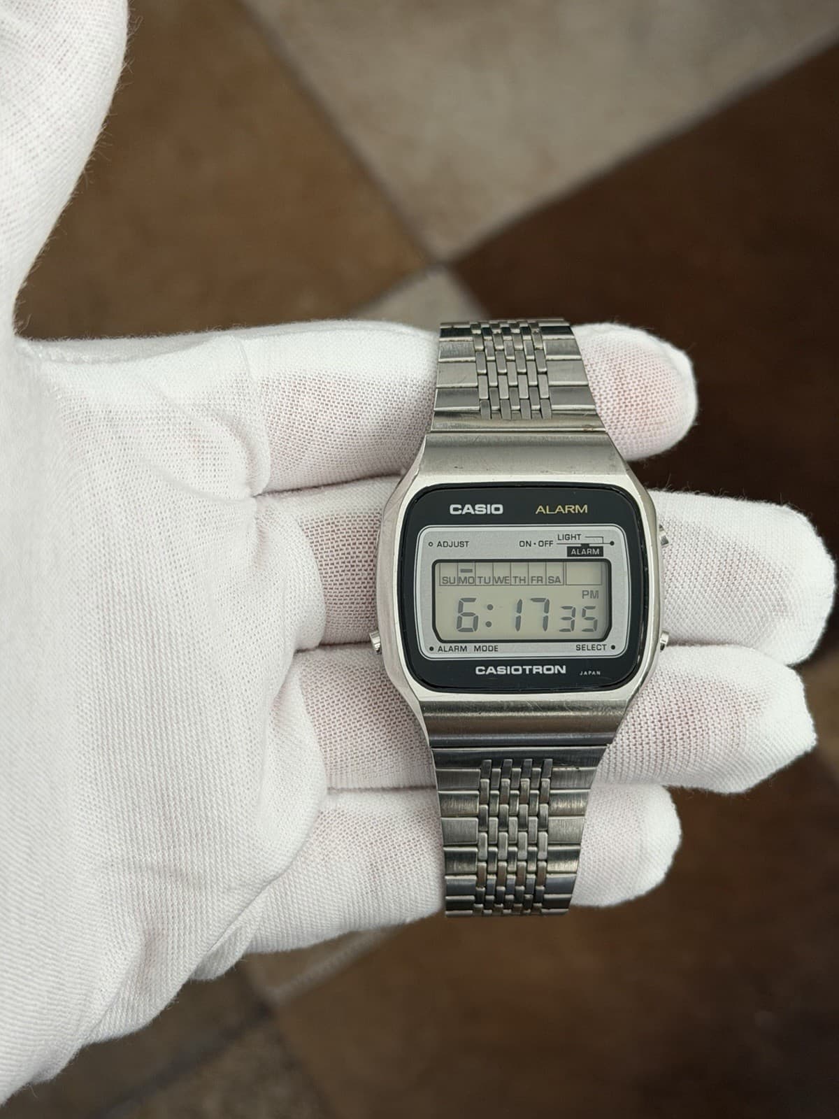 Rare Vintage Casio Casiotron 25CS-16 Men’s Digital Sports Watch JDM 1970s