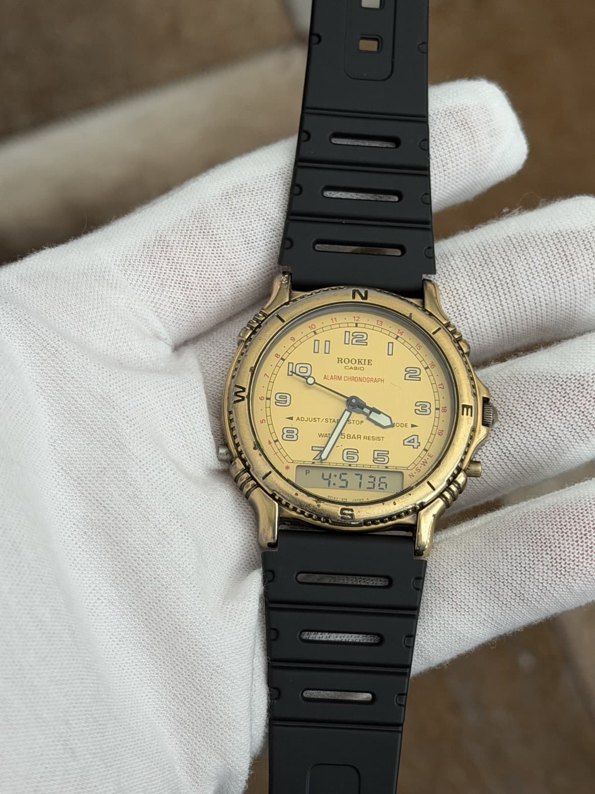 Rare Vintage Casio Rookie RKA-501 Men’s Ana-Digi Sports Watch JDM 1980s