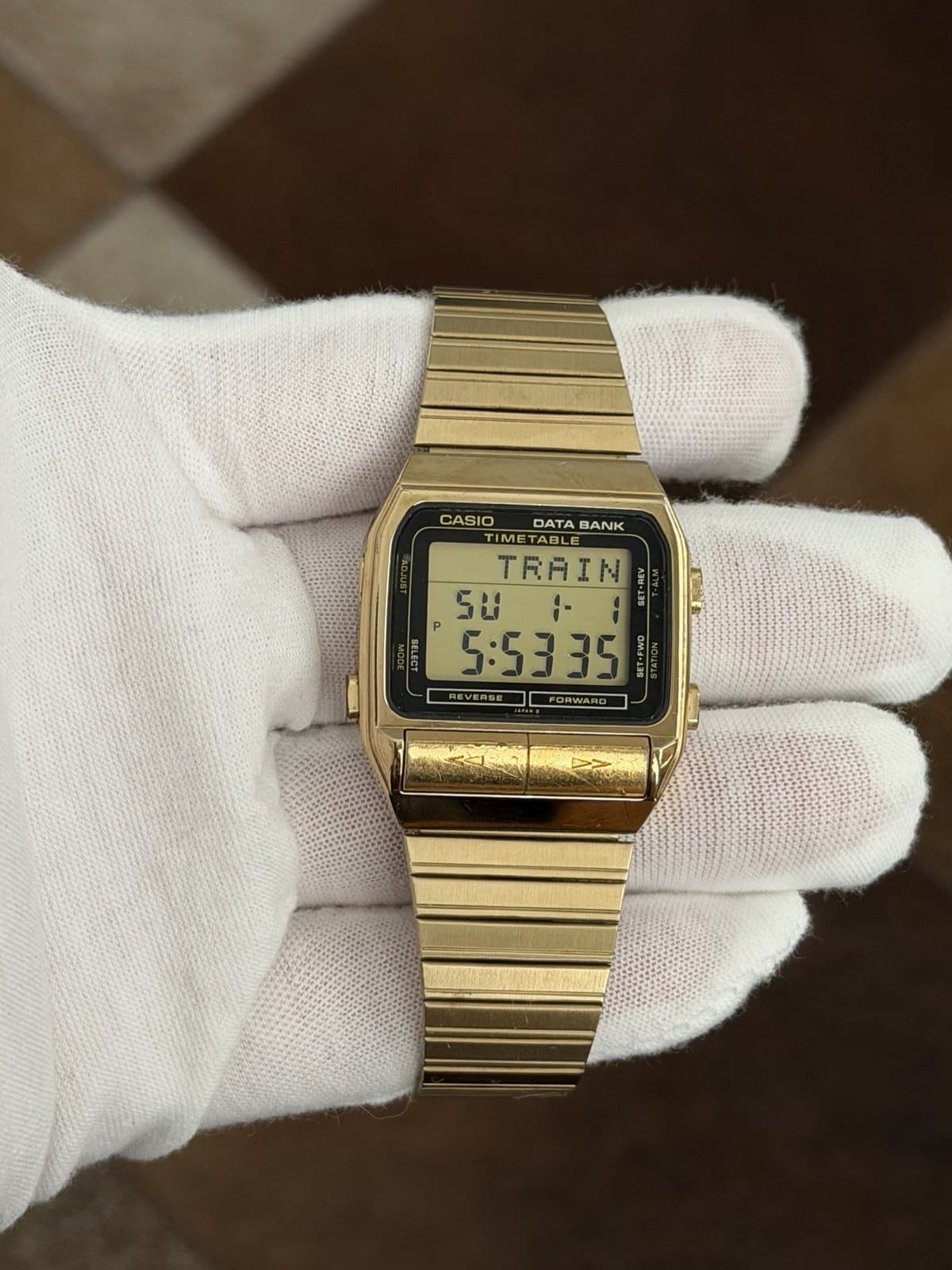 Rare Vintage Casio Data Bank Timetable DBT-700G Men’s Digital Sports Watch JDM
