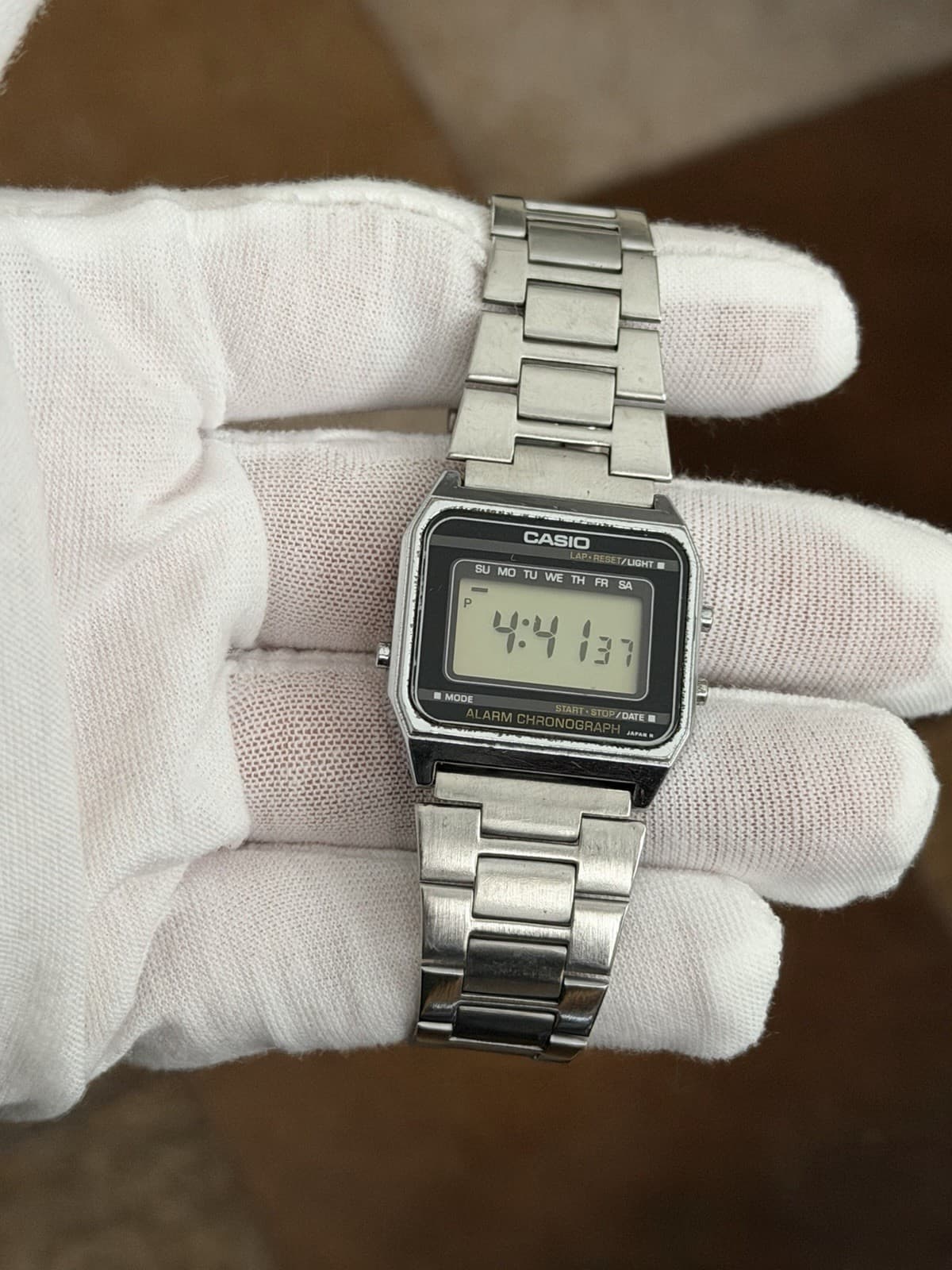 Rare Vintage Casio A-680 Men’s Alarm Chronograph Digital Sports Watch JDM 1980s