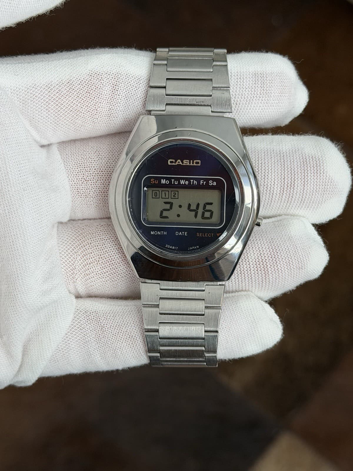 Rare Vintage Casio Casiotron R-15 Men’s Digital Sports Watch JDM 1970s