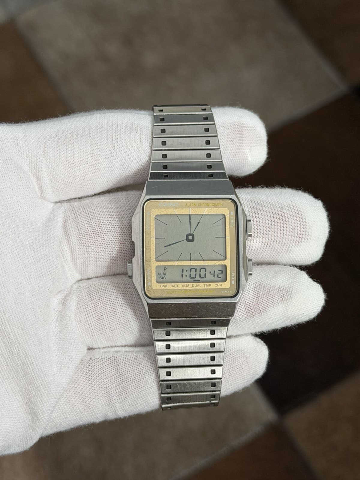Rare Vintage Casio AE-90W Men’s Digital Alarm Chronograph Sports Watch JDM 80s