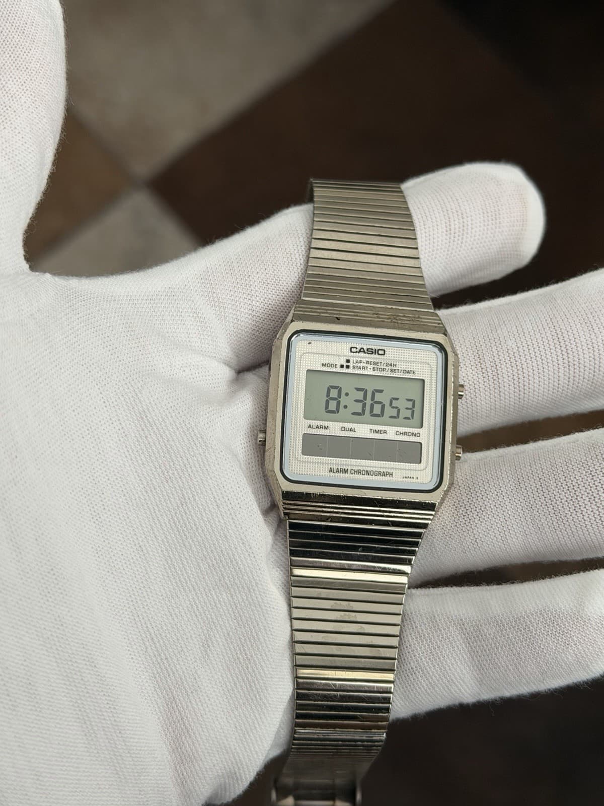 Rare Vintage Casio SA-600 Men’s Solar Digital Sports Watch JDM 1980s Module 189