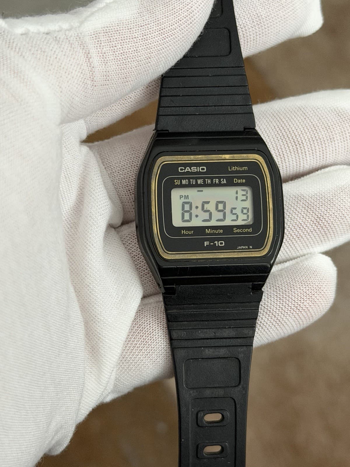 Rare Vintage Casio F-10 Men’s Digital Sports Watch JDM 1970s