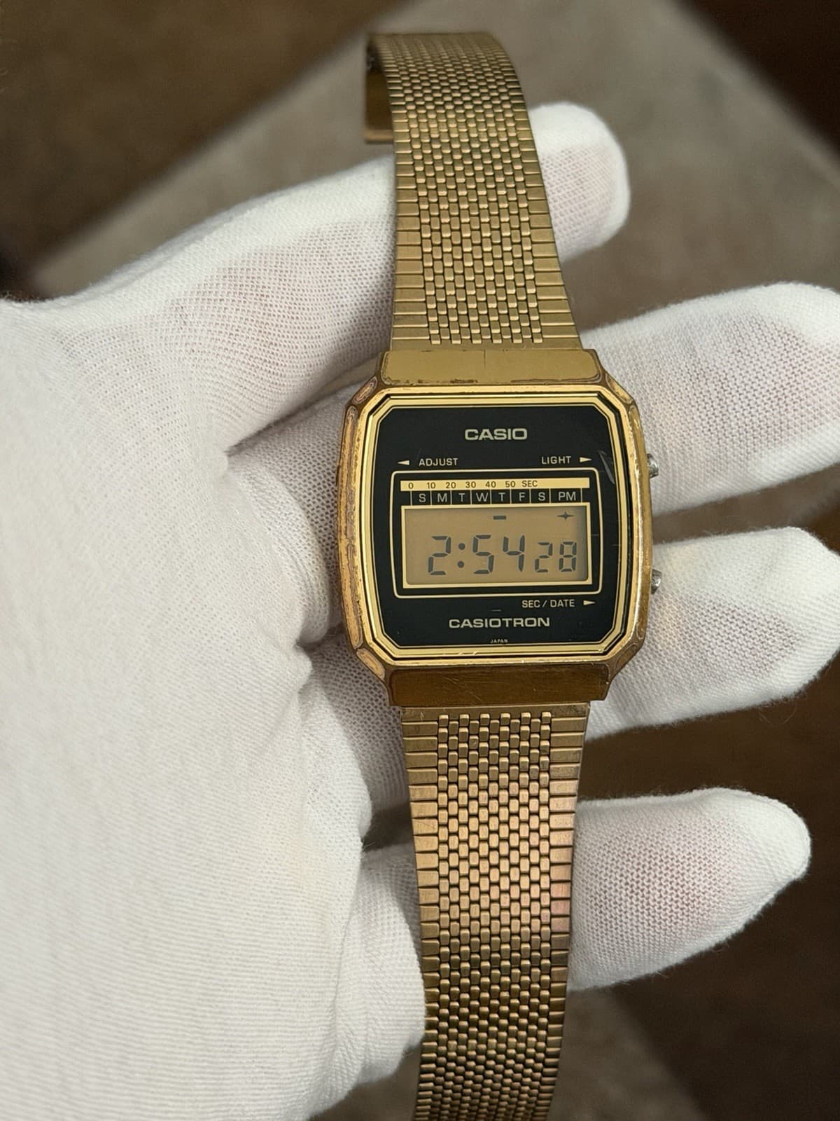 Rare Vintage Casio Casiotron 49CGS-25 Men’s Digital Sports Watch JDM 1970s